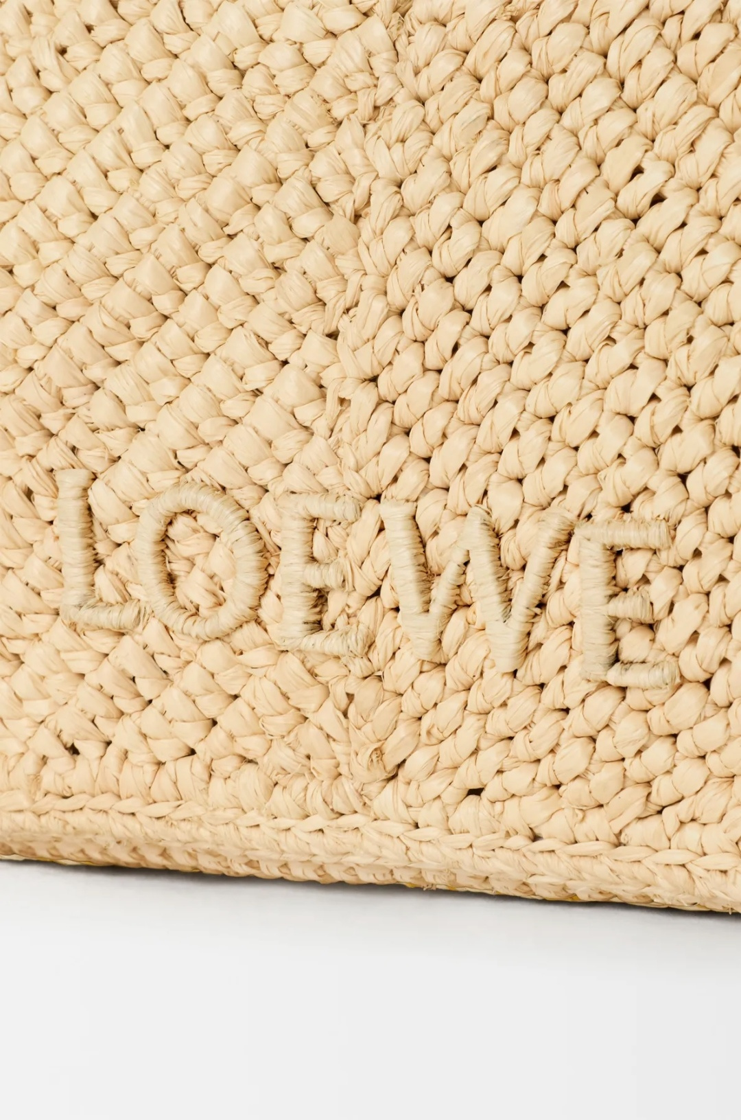 LOEWE 로에베 미니 클래식 카프스킨 & 라피아 칼라 백 가방 / 11268