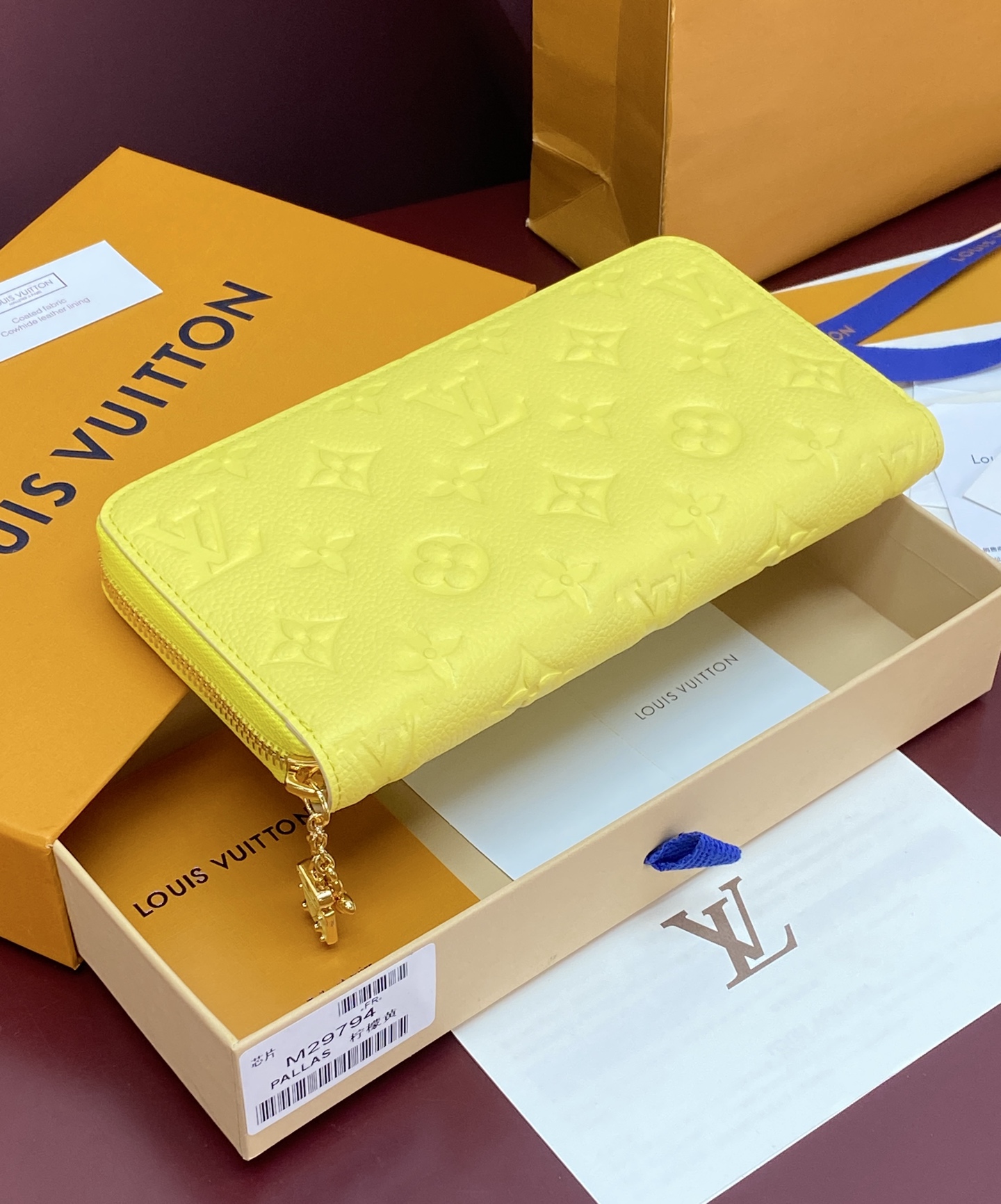 [Louis Vuitton] LV 루이비통 엠프레인 하이 섬머 지피 월렛 지갑 M29794