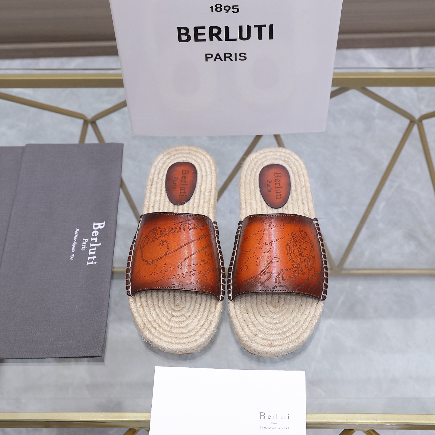 Berluti 벨루티 에지(Edge) Alessandro 알레산드로 슬리퍼 신발