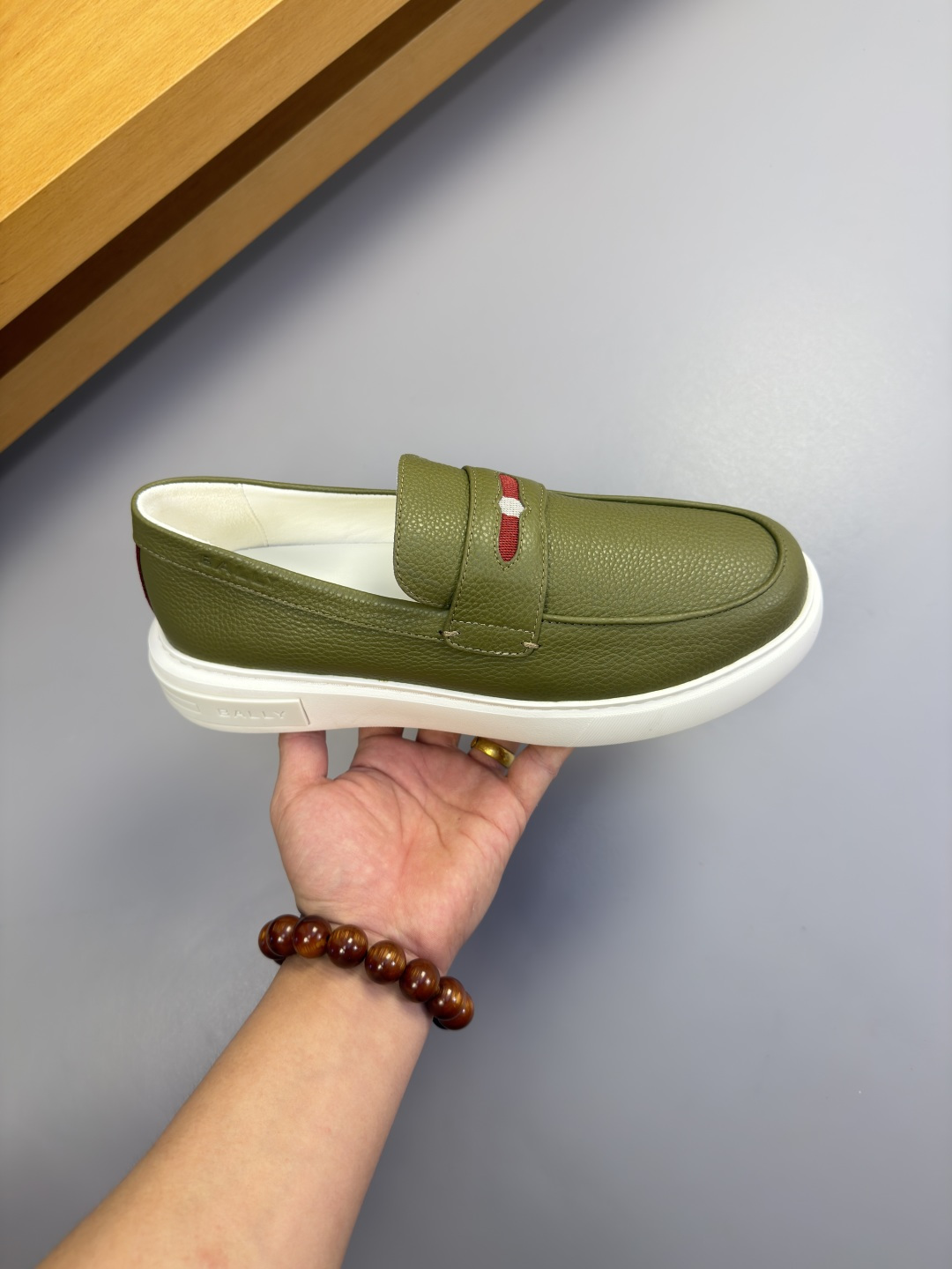 BALLY 발리 레더 스니커즈 로퍼 신발