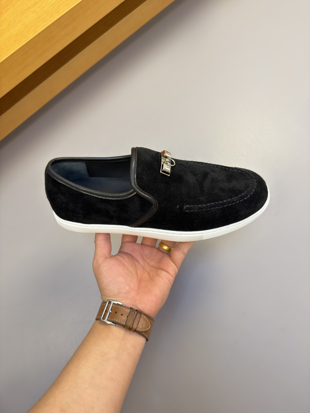 Hermes 에르메스 슬립온 스니커즈 신발