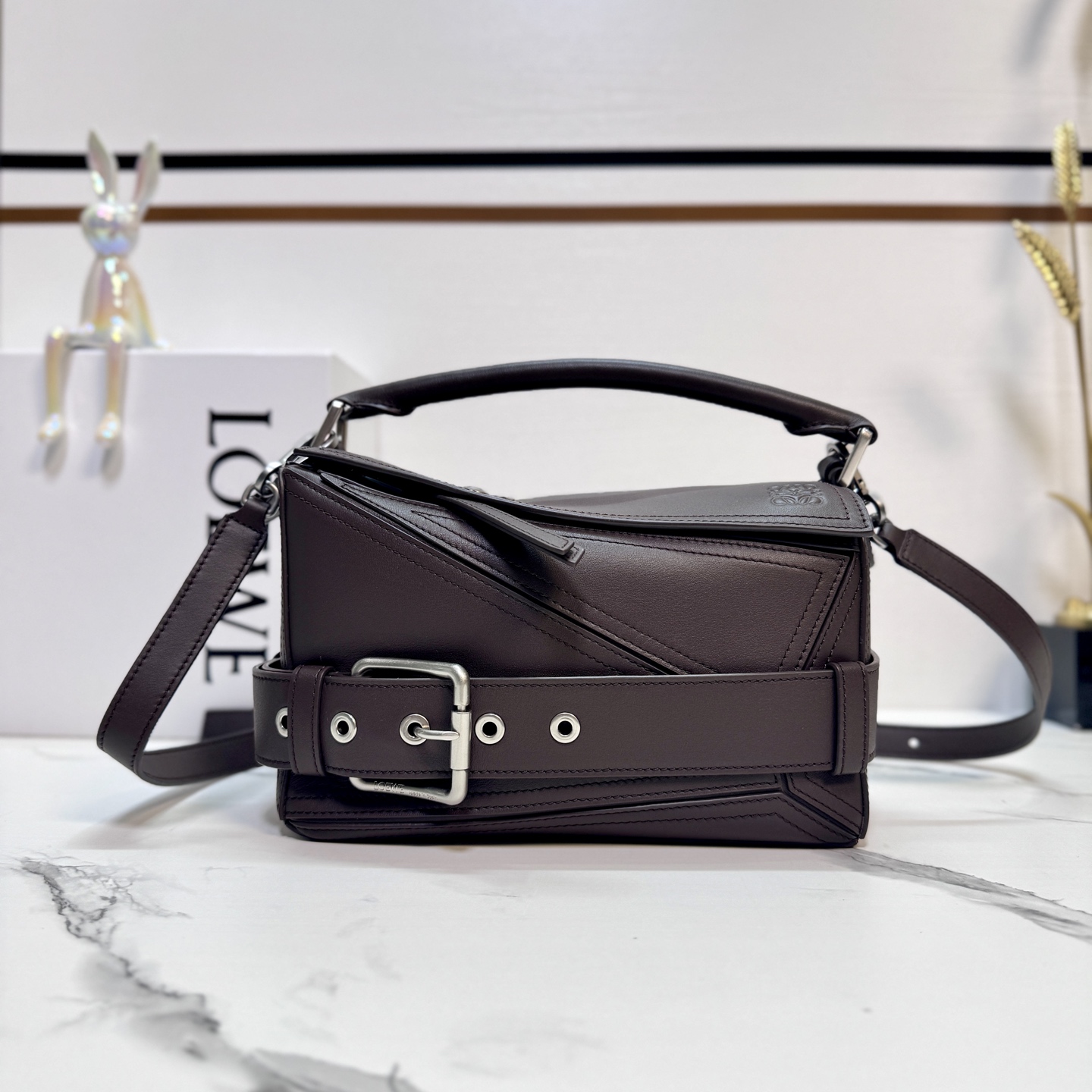Loewe Puzzle Biker 로에베 퍼즐 스몰 백 가방