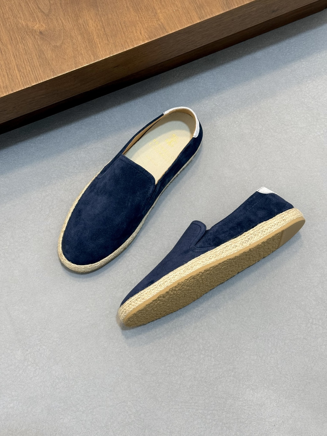 [Brunello Cucinelli] 브루넬로 쿠치넬리 맨즈 스웨이드 캐주얼 로퍼 신발