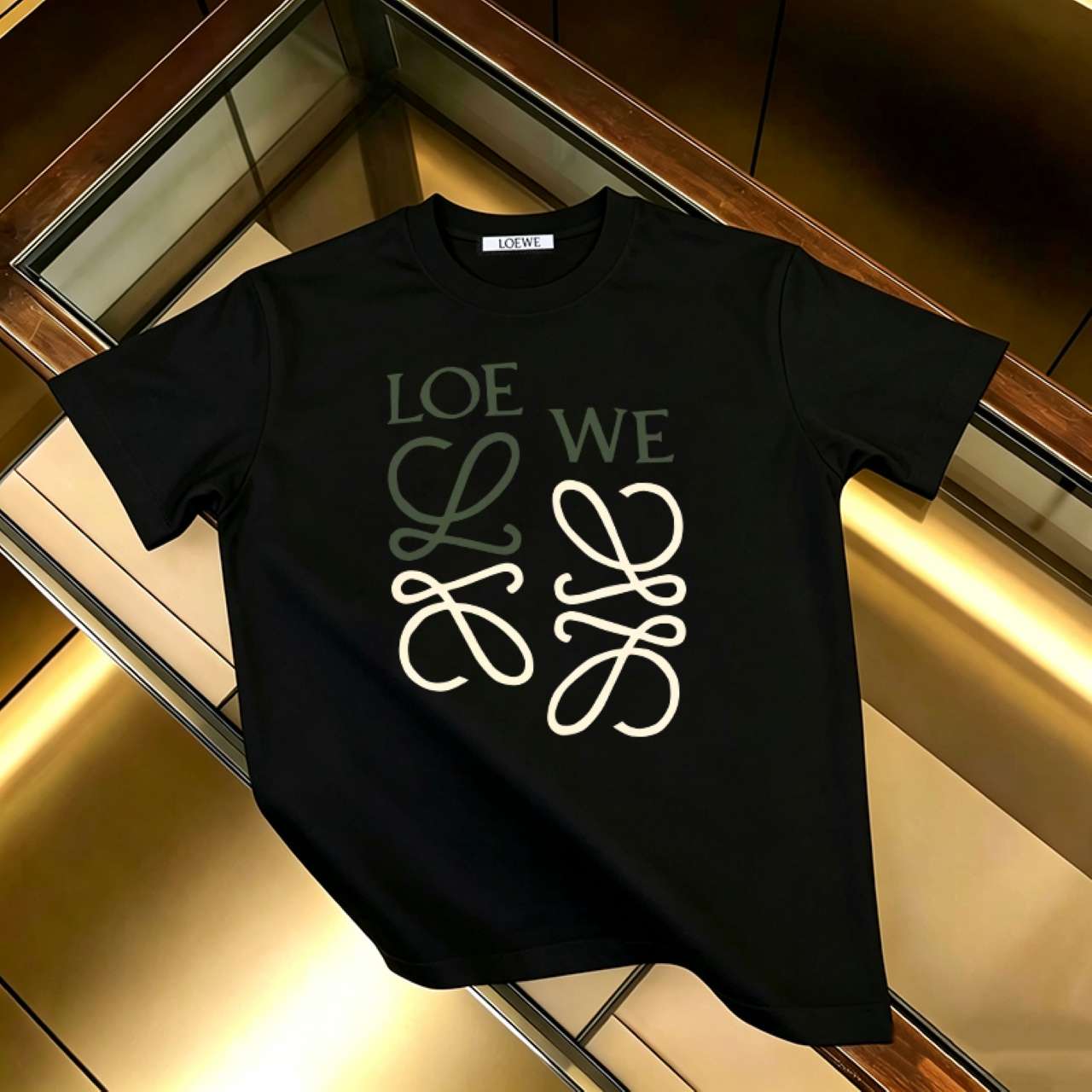 로에베(LOEWE) 레터링 아나그램 반팔 티셔츠 상의 의류