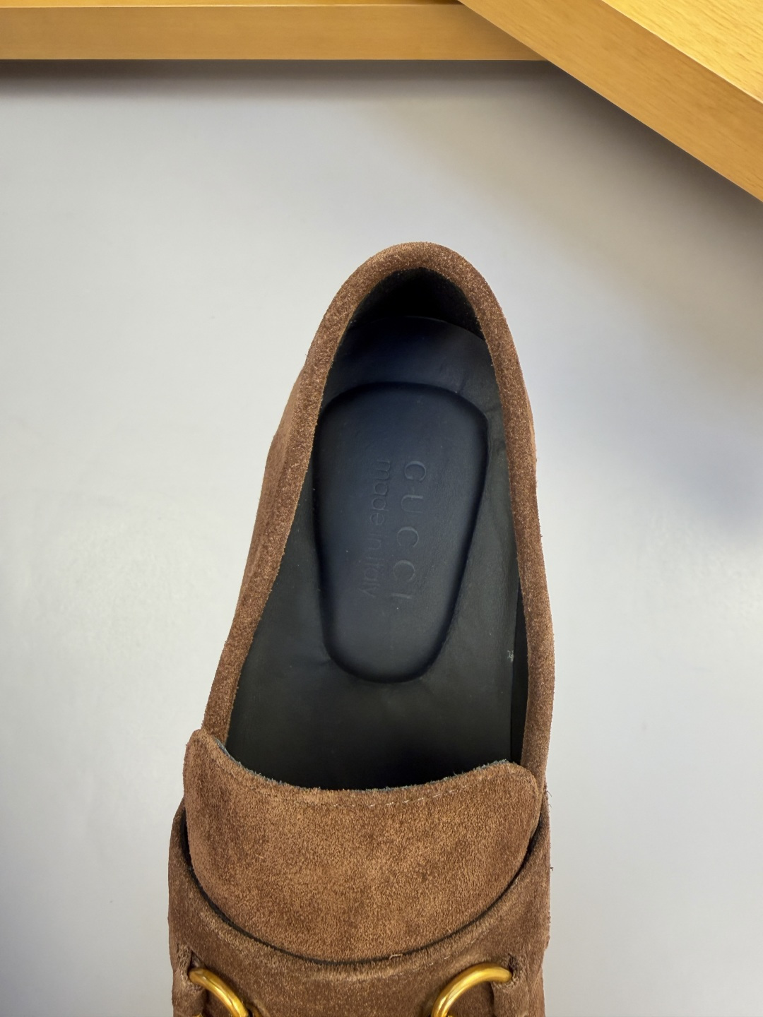 GUCCI 구찌 스웨이드 로퍼 구두 신발