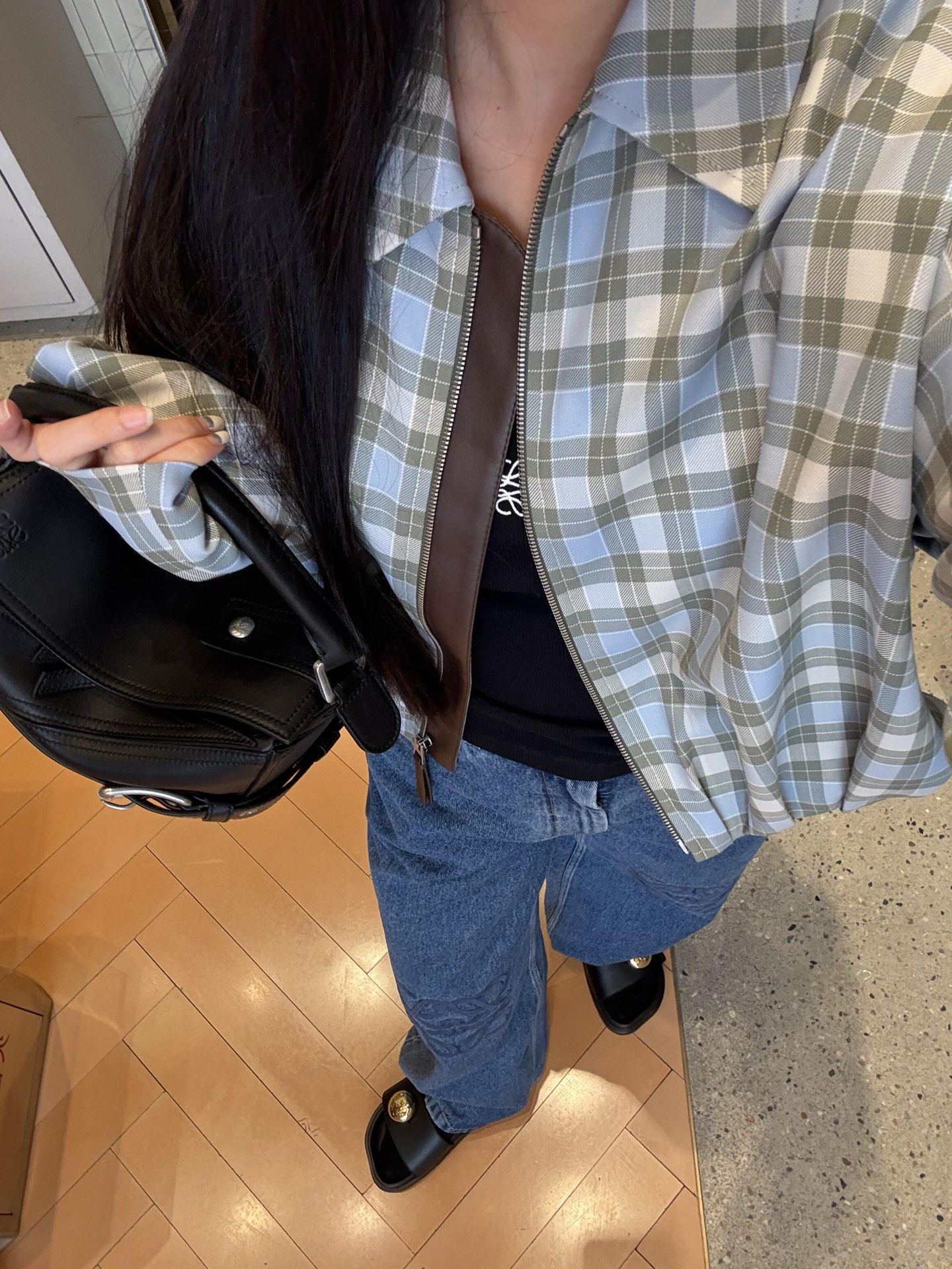 Loewe Puzzle Biker 로에베 퍼즐 스몰 백 가방