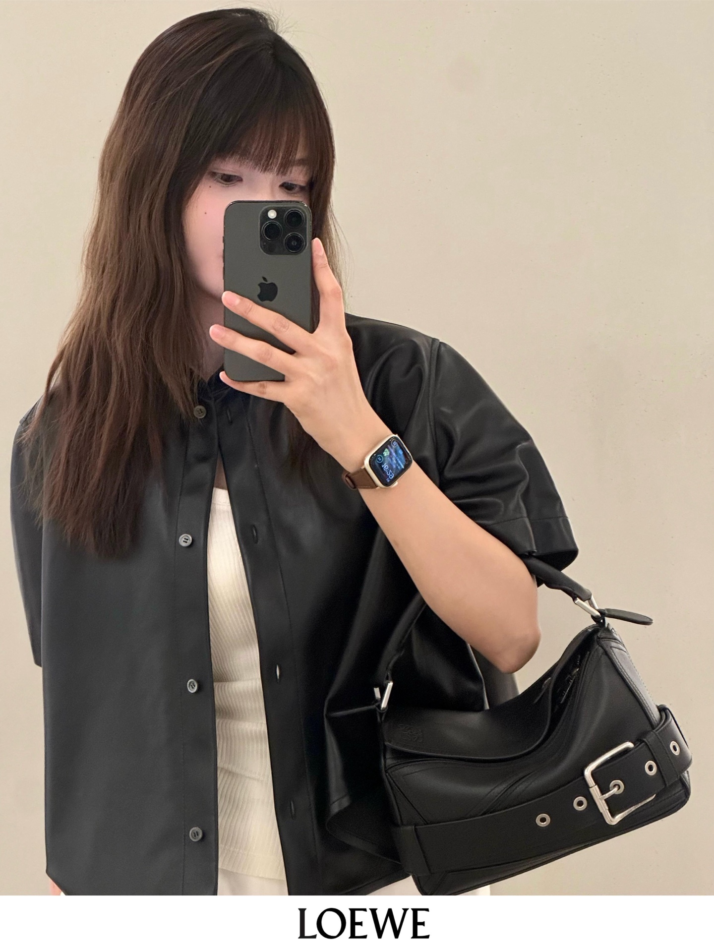 Loewe Puzzle Biker 로에베 퍼즐 스몰 백 가방