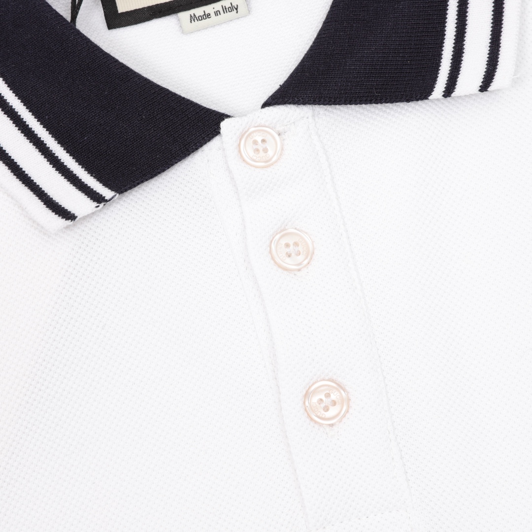 구찌(GUCCI) 자수 배색 피케 폴로셔츠 상의 의류