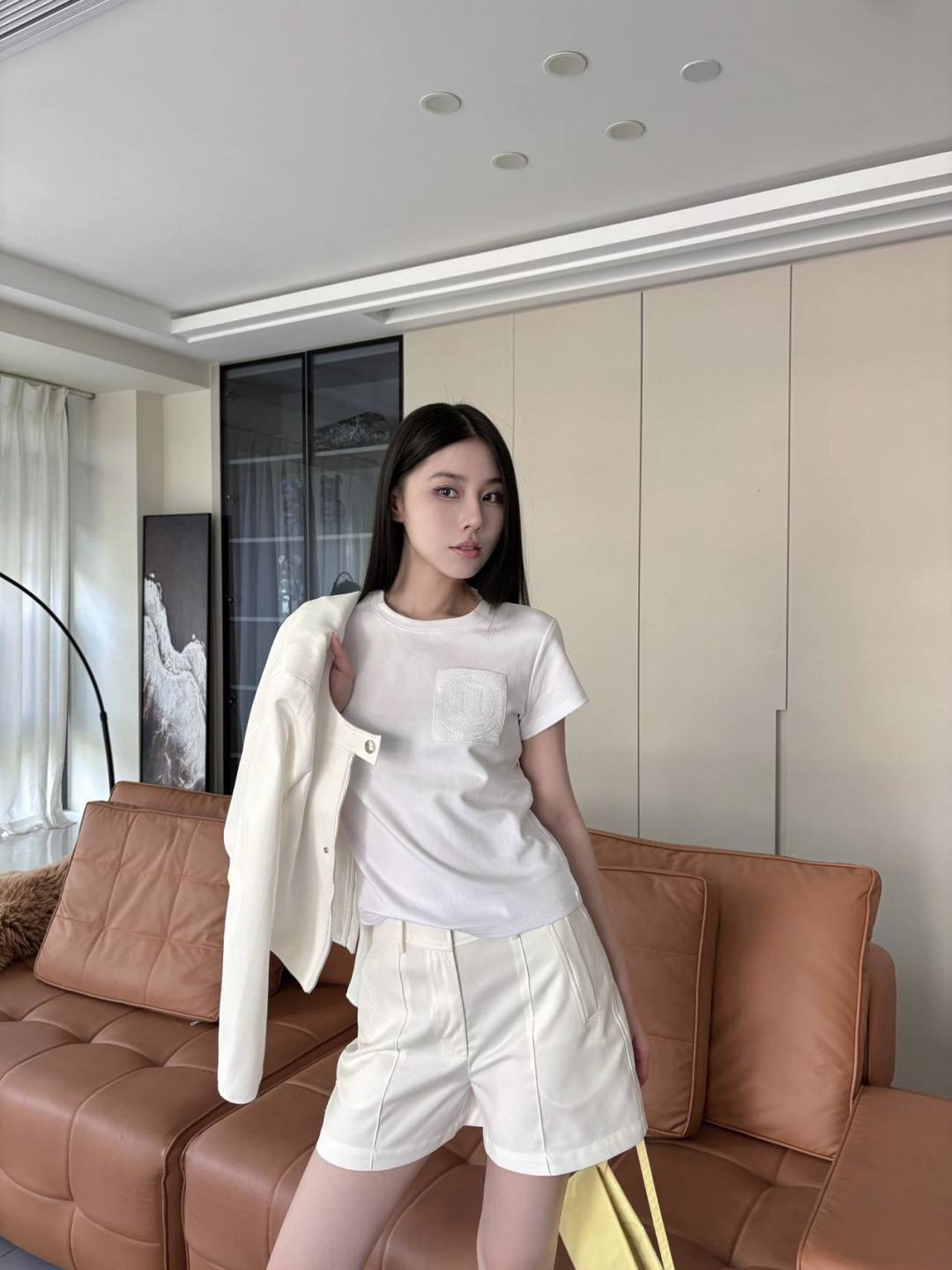 [Hermes] 에르메스 26SS 텍스처드 클래식 숏팬츠 반바지 의류