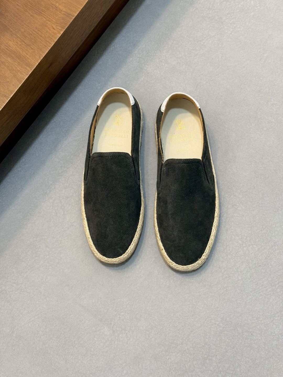 [Brunello Cucinelli] 브루넬로 쿠치넬리 맨즈 스웨이드 캐주얼 로퍼 신발