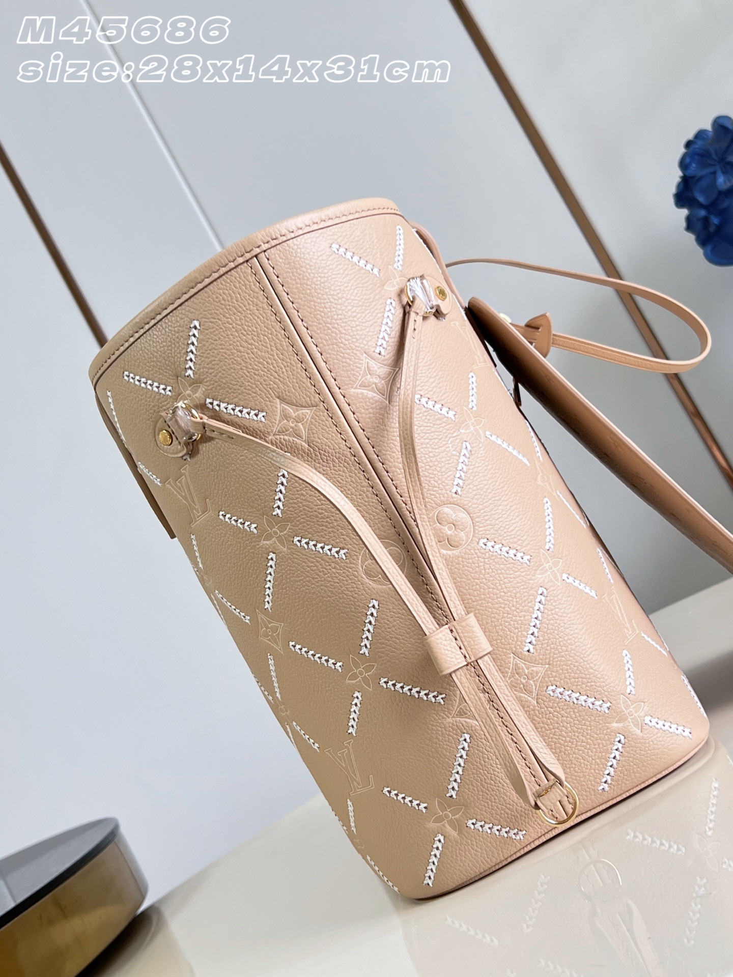 [Louis Vuitton] LV 루이비통 네버풀 MM 앙프레인트 토트백 가방