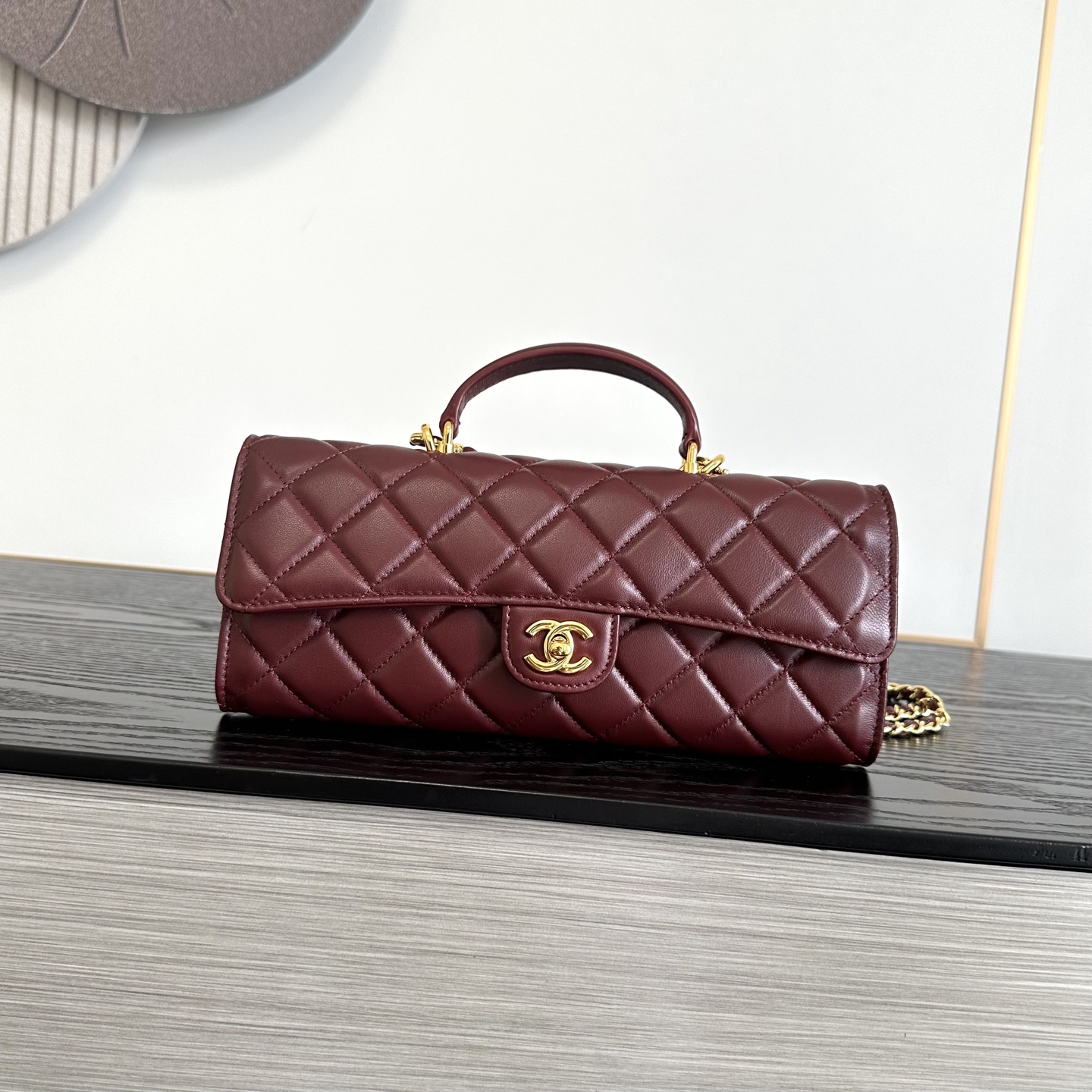 CHANEL 샤넬 26A 시리즈 탑핸들 체인 플랩 백 가방 복제