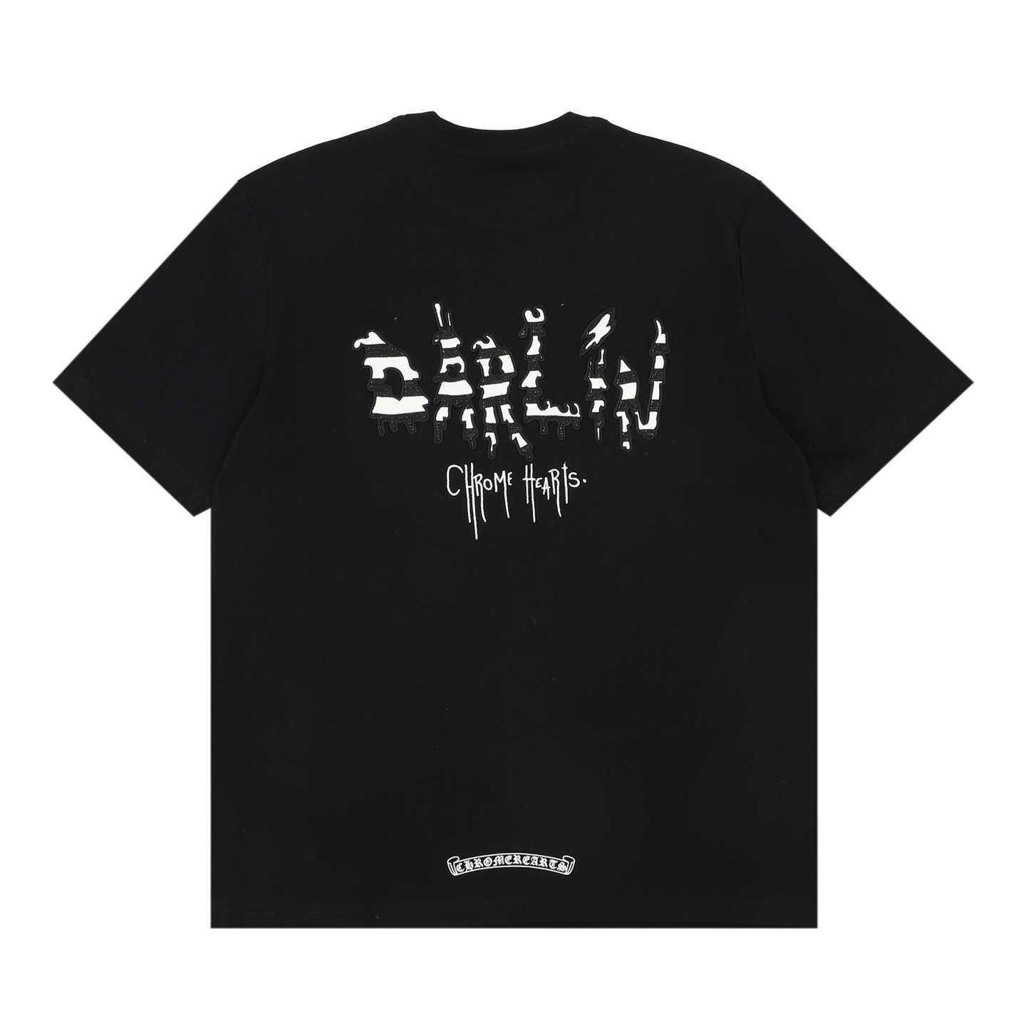 크롬하츠(CHROME HEARTS) 로고 반팔 티셔츠 상의 의류