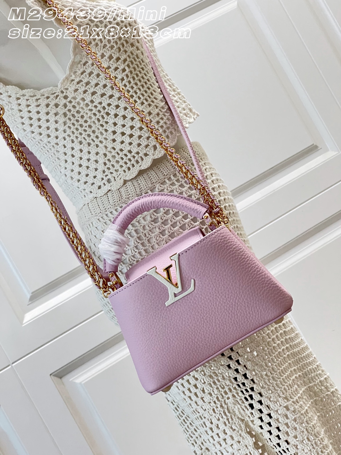 [Louis Vuitton] LV 루이비통 Capucines mini 카퓌신 미니 토트백 가방