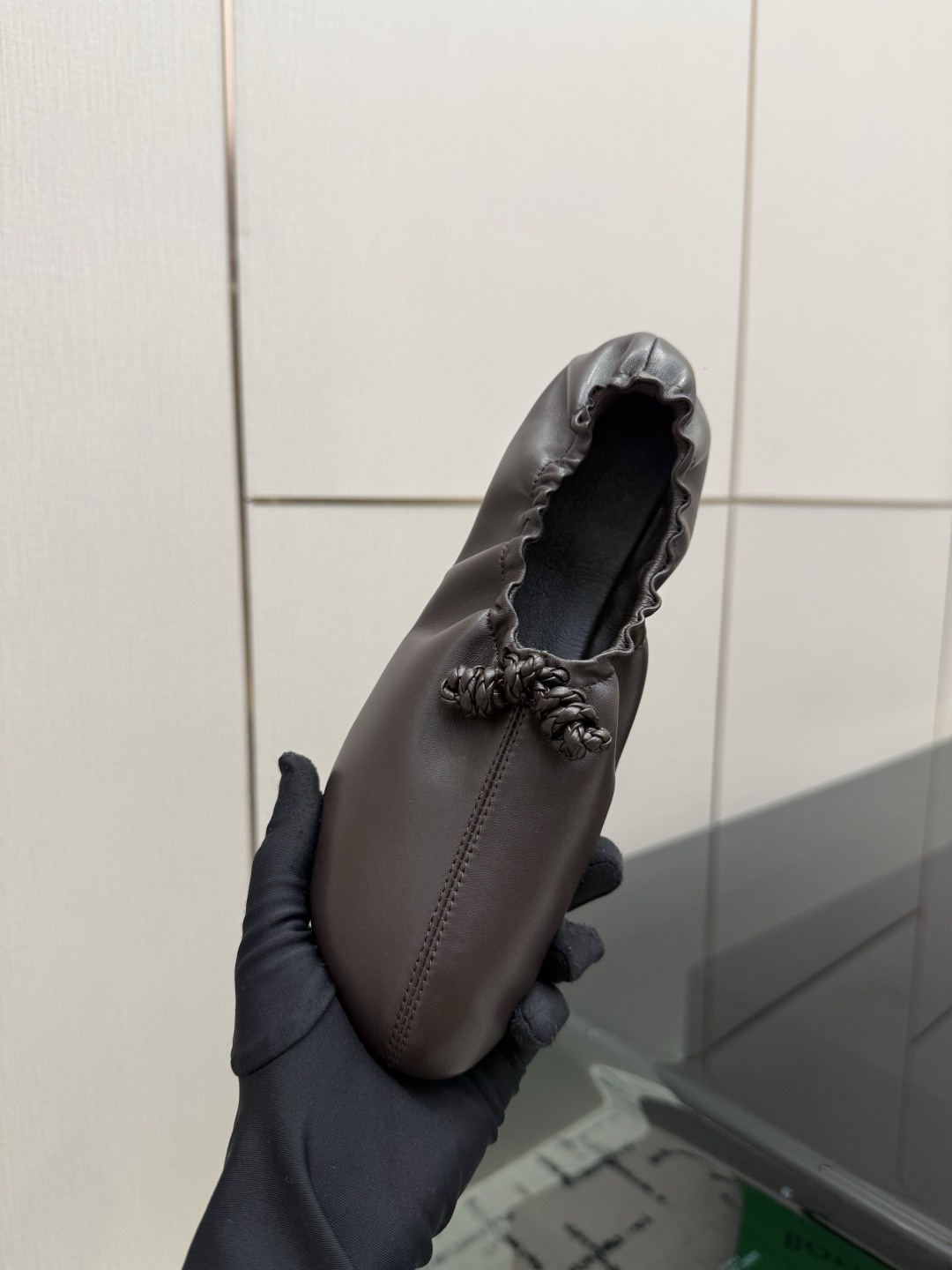 보테가 베네타(BOTTEGA VENETA) 인트레치아토 발레리나 플랫 신발
