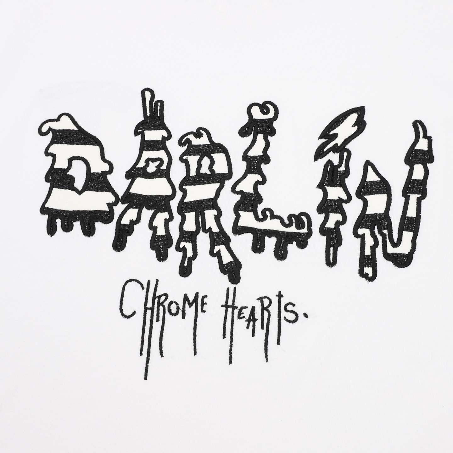 크롬하츠(CHROME HEARTS) 로고 반팔 티셔츠 상의 의류