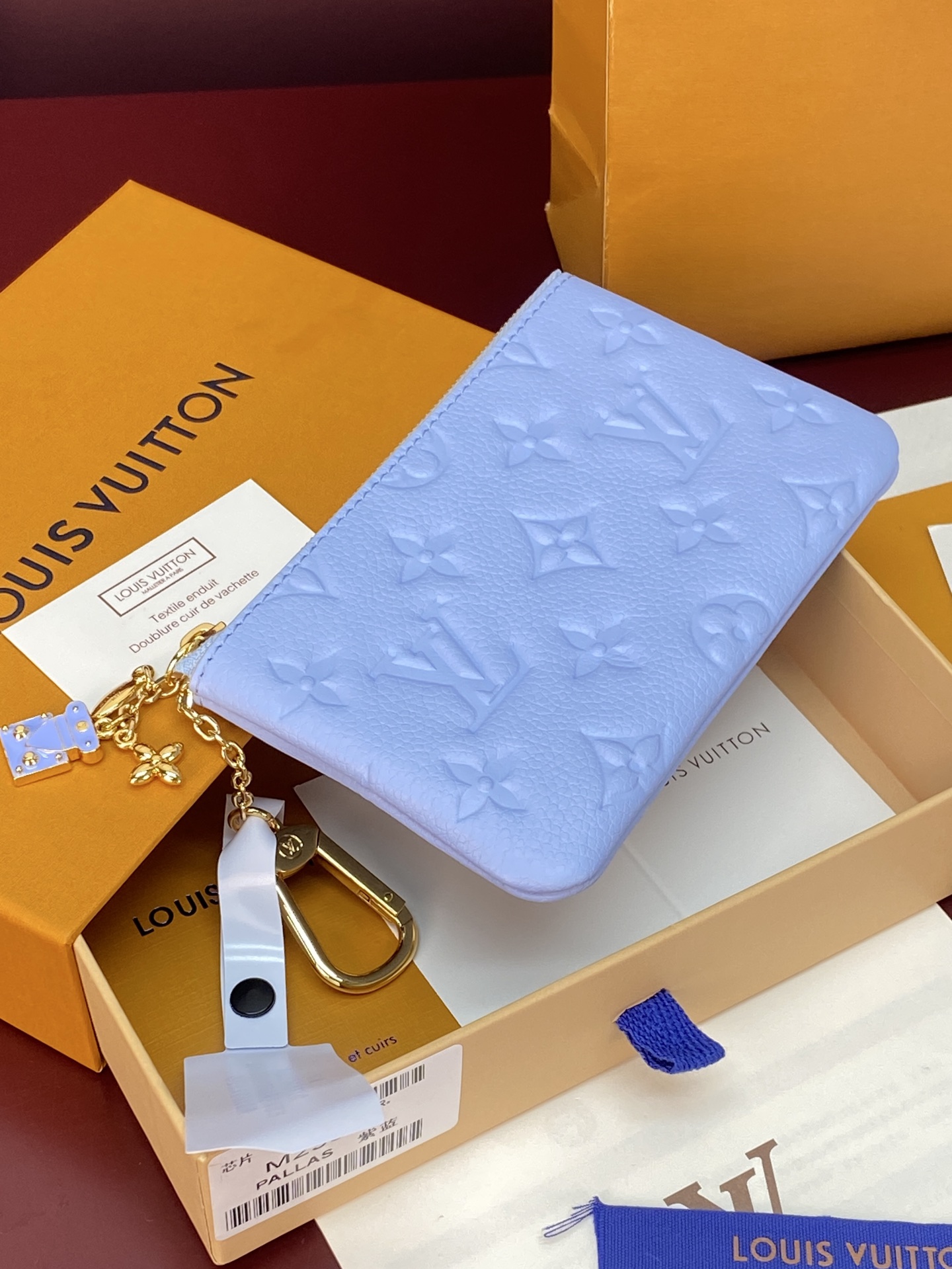 [Louis Vuitton] LV 루이비통 엠프레인 하이 섬머 키 앤 코인 파우치 지갑 M29816