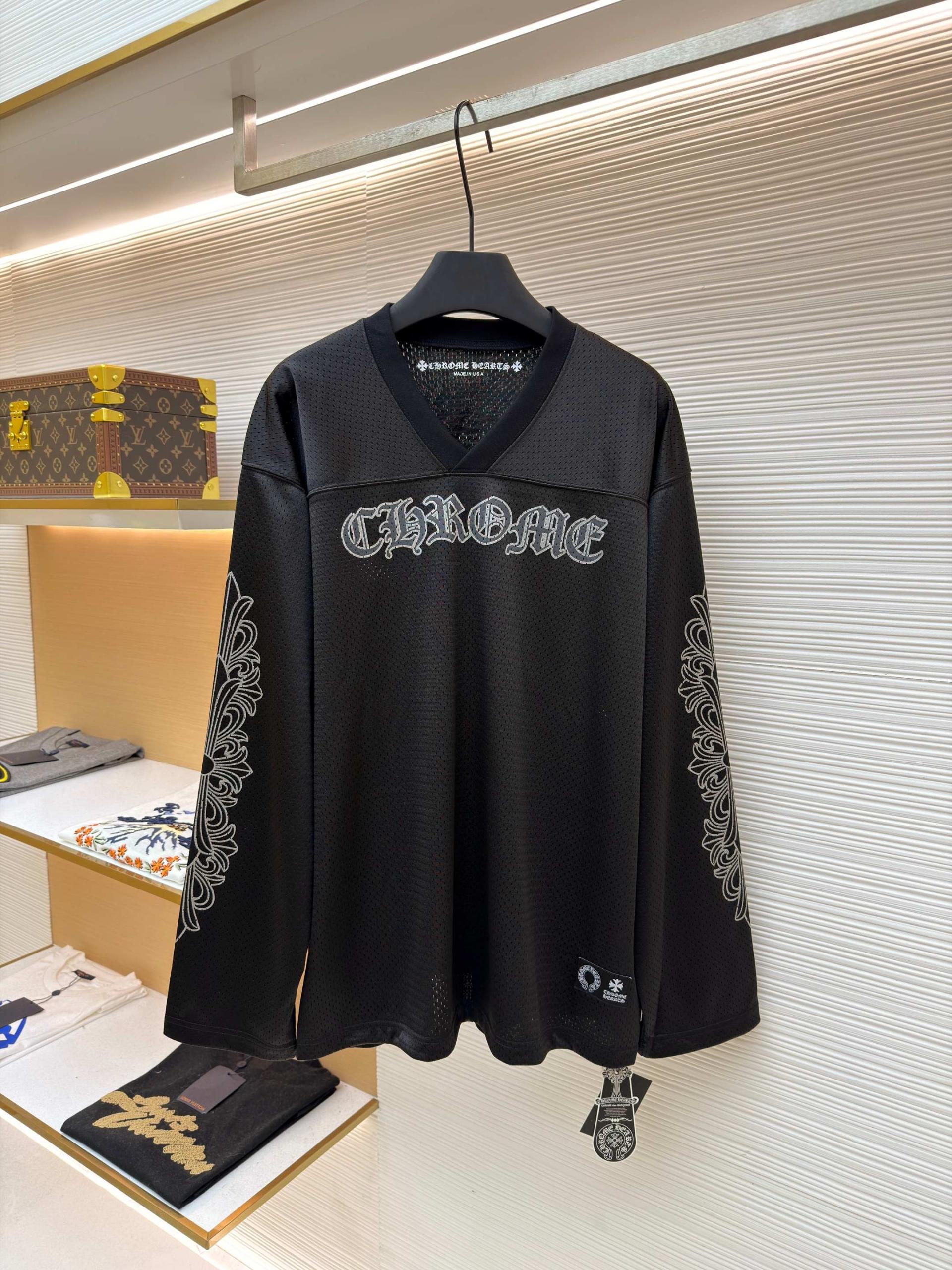 크롬하츠(CHROME HEARTS) 메쉬 아이스하키 저지 상의 의류