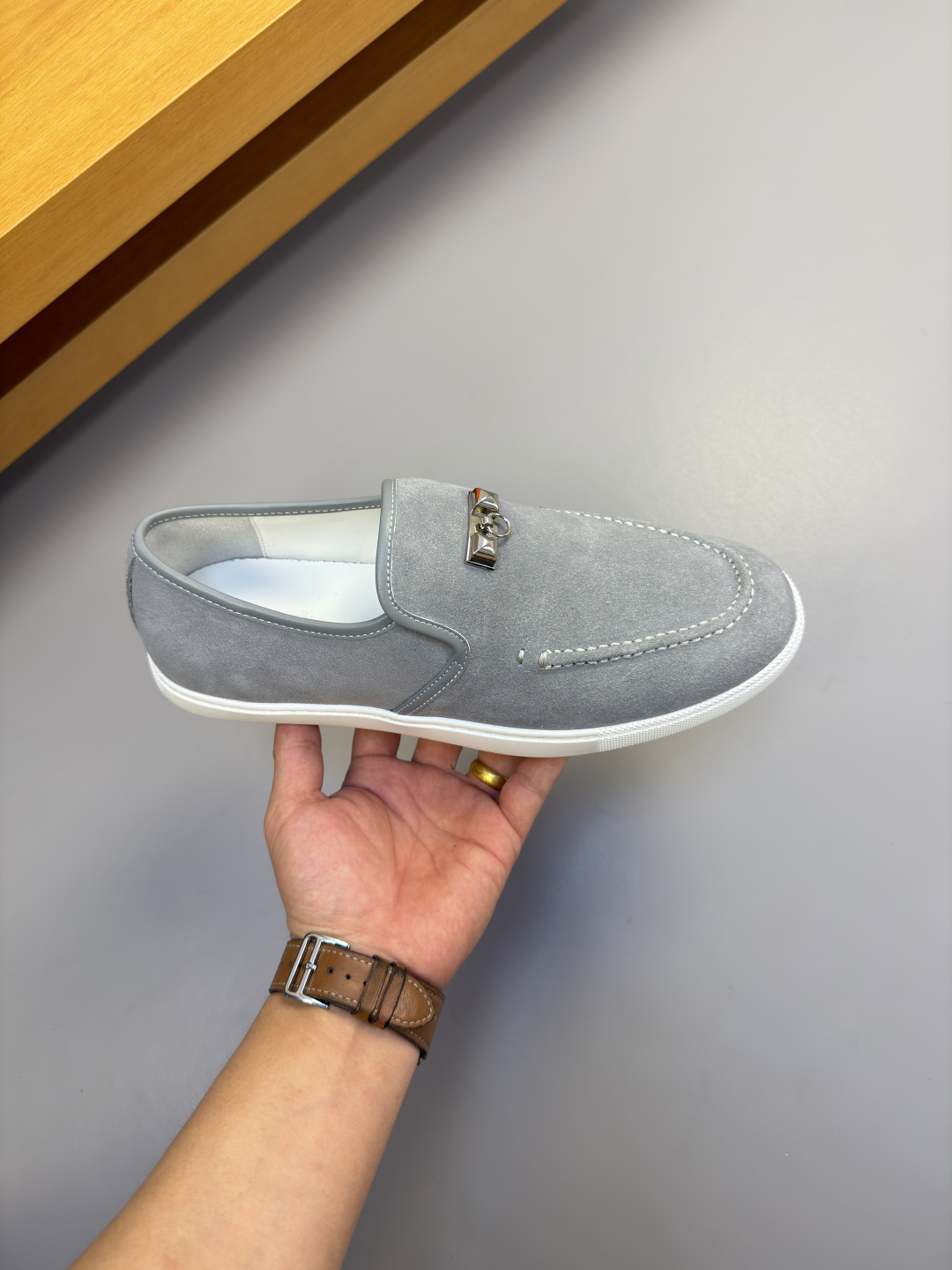 Hermes 에르메스 슬립온 스니커즈 신발