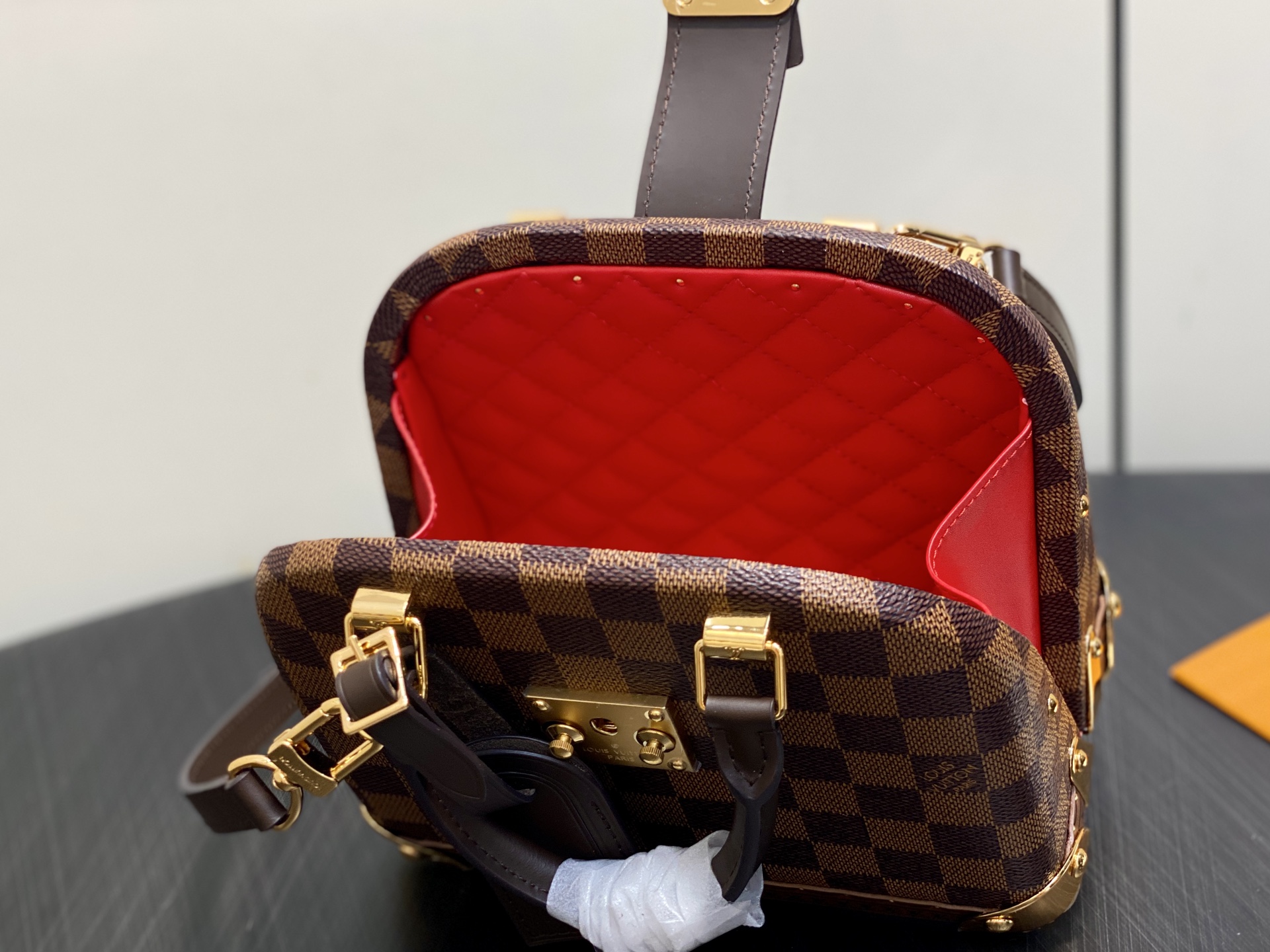 [Louis Vuitton] LV 루이비통 모노그램 알마 트렁크 20 (브라운 모노그램) 가방
