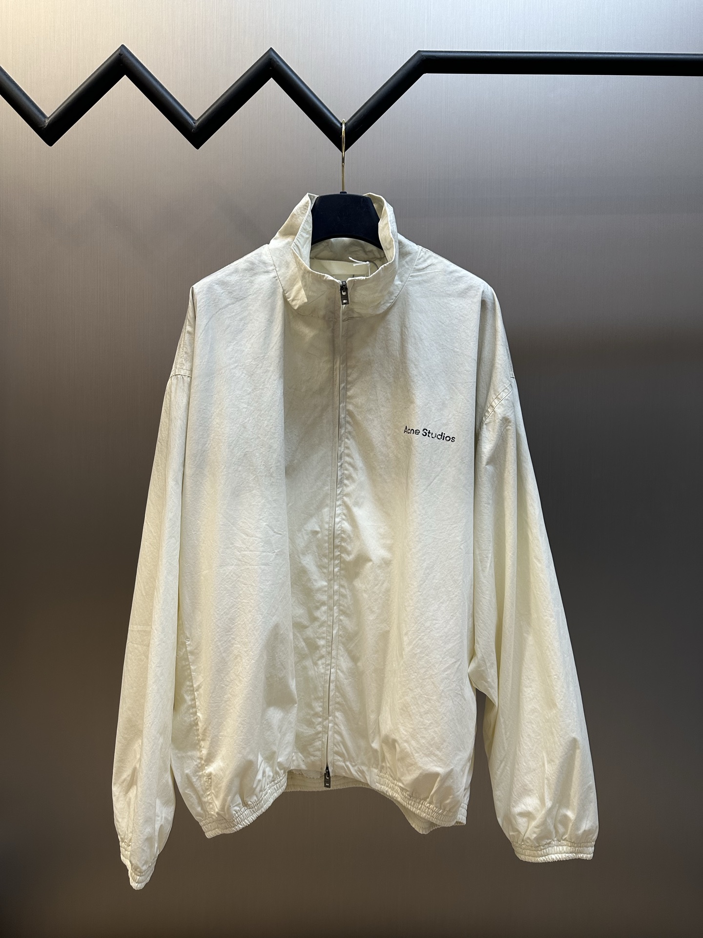 아크네(Acne studios) 빈티지 워싱 더블 지퍼 재킷 상의 의류