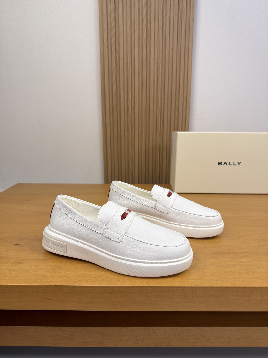 BALLY 발리 레더 스니커즈 로퍼 신발