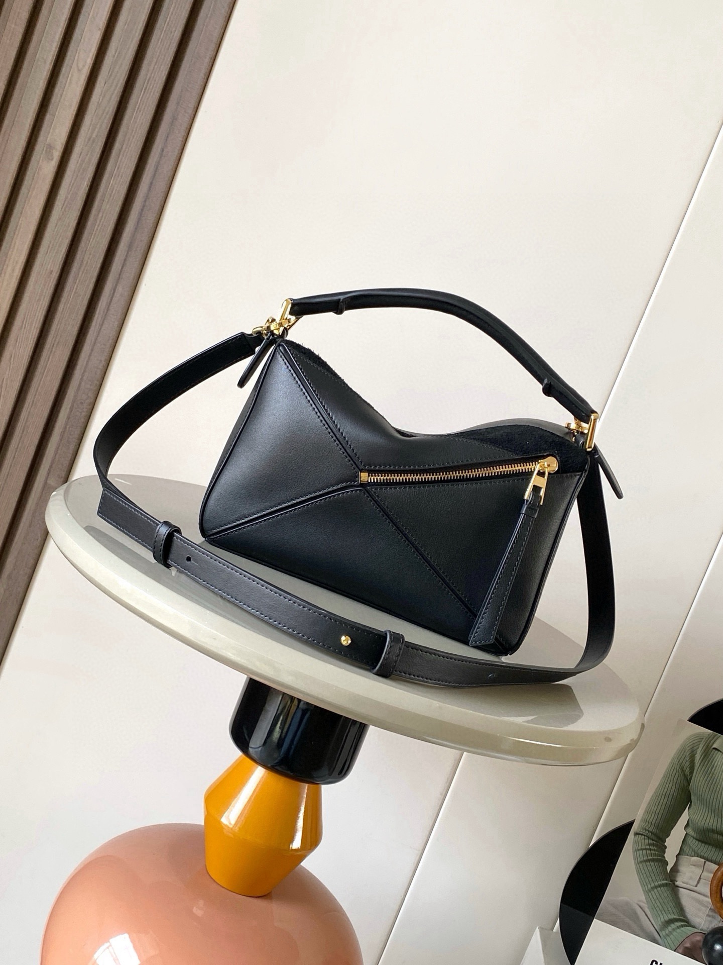 Loewe 로에베 퍼즐(Puzzle) 스몰 핸드백 (블랙 배색) 가방