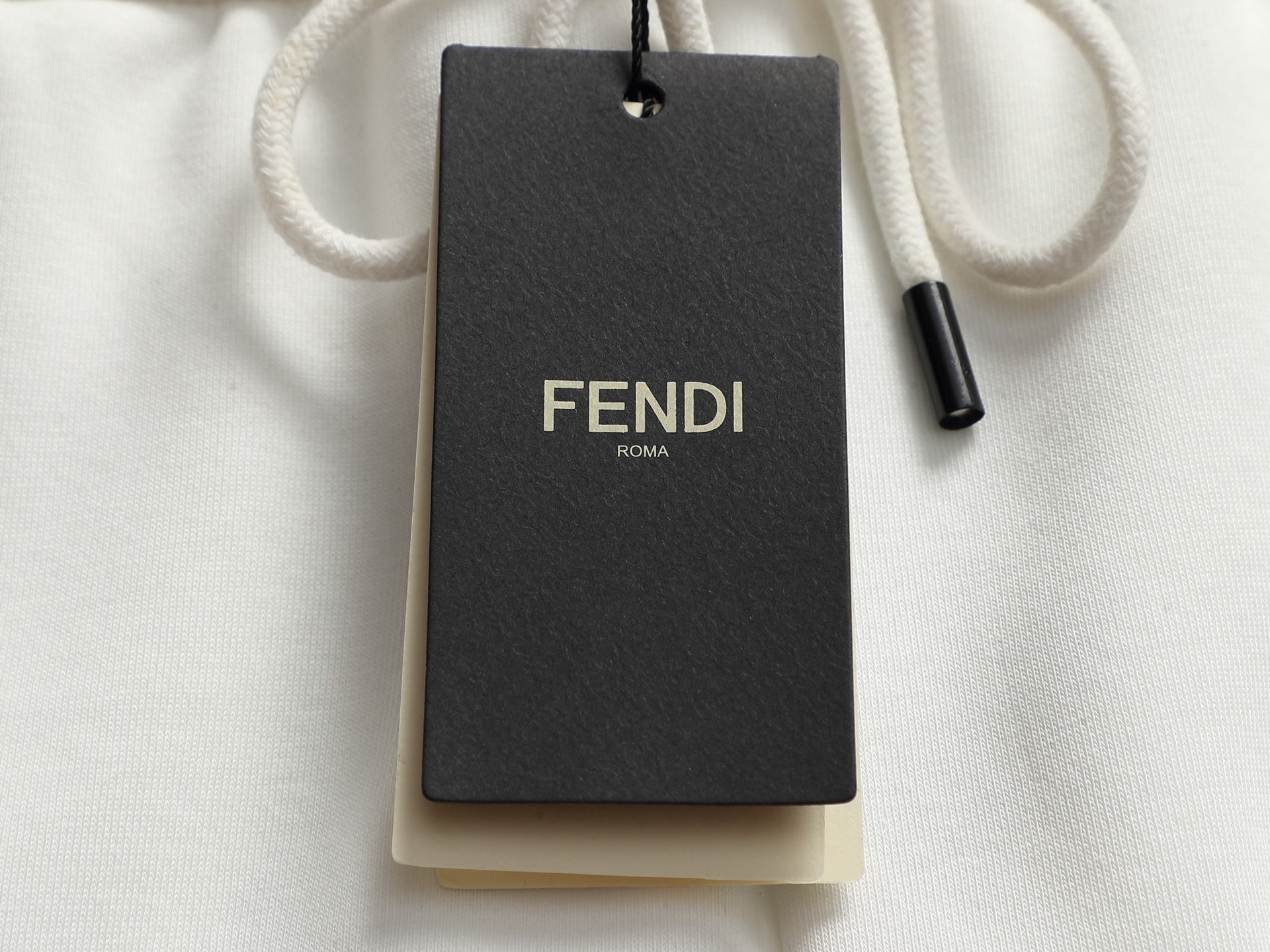 펜디(FENDI) 로고 아이 자수 테리 쇼츠 하의 의류