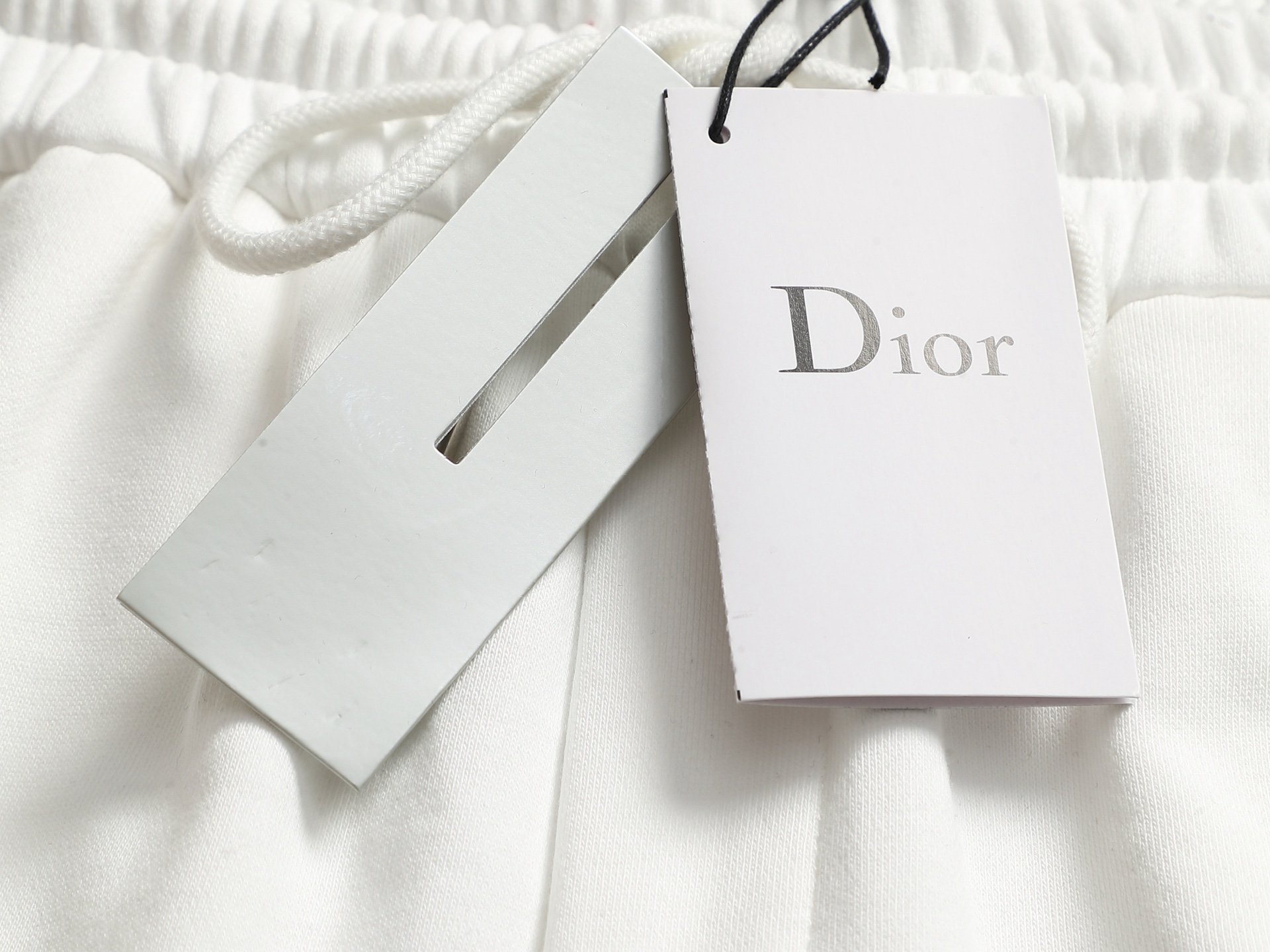 디올(DIOR) 테이프 배색 테리 니트 쇼츠 하의 의류