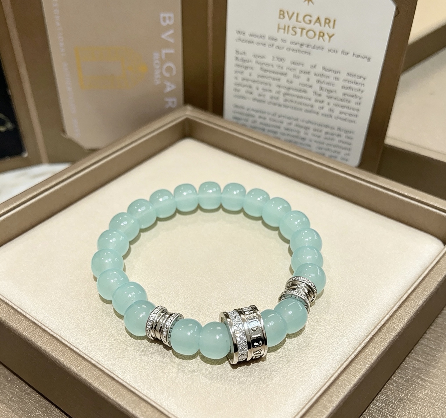 불가리(BVLGARI) 디바스 드림 스톤 팔찌 악세사리
