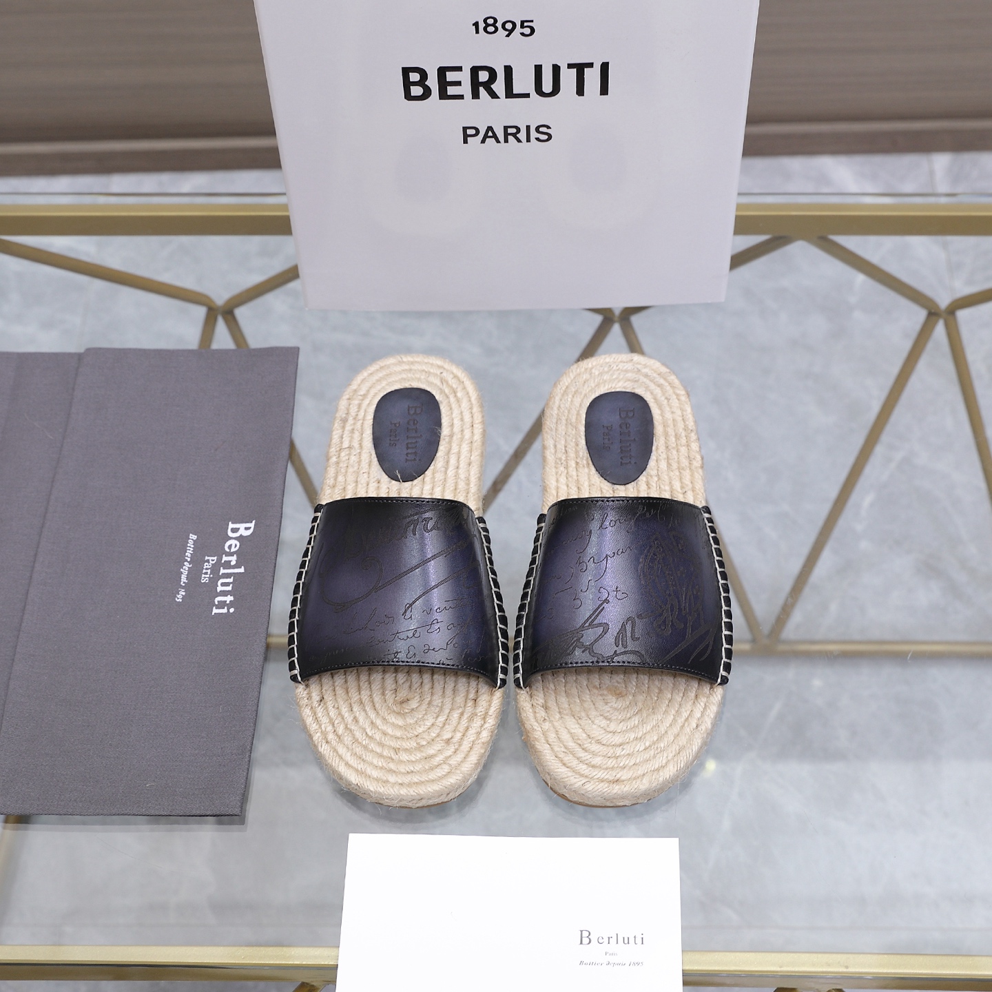 Berluti 벨루티 에지(Edge) Alessandro 알레산드로 슬리퍼 신발