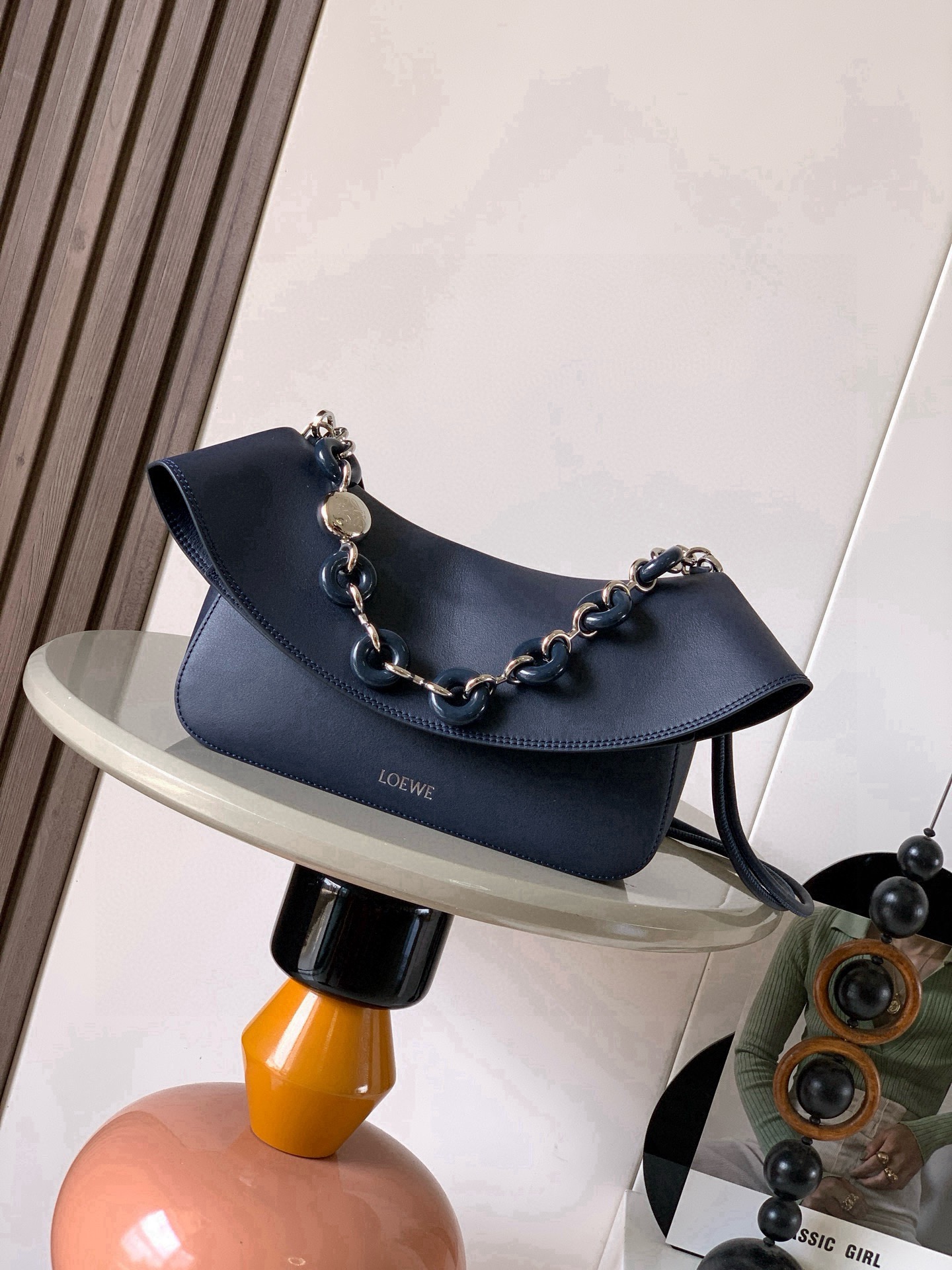 LOEWE 로에베 올라(Ola) 미디엄 핸드백 가방