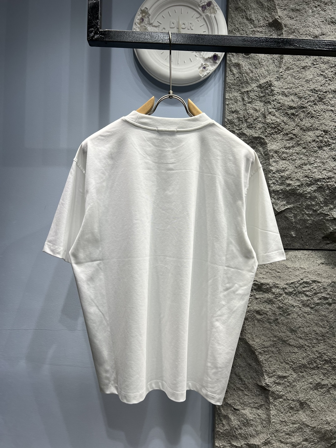 발렌시아가(BALENCIAGA) 그래피티 레터링 반팔 티셔츠 상의 의류