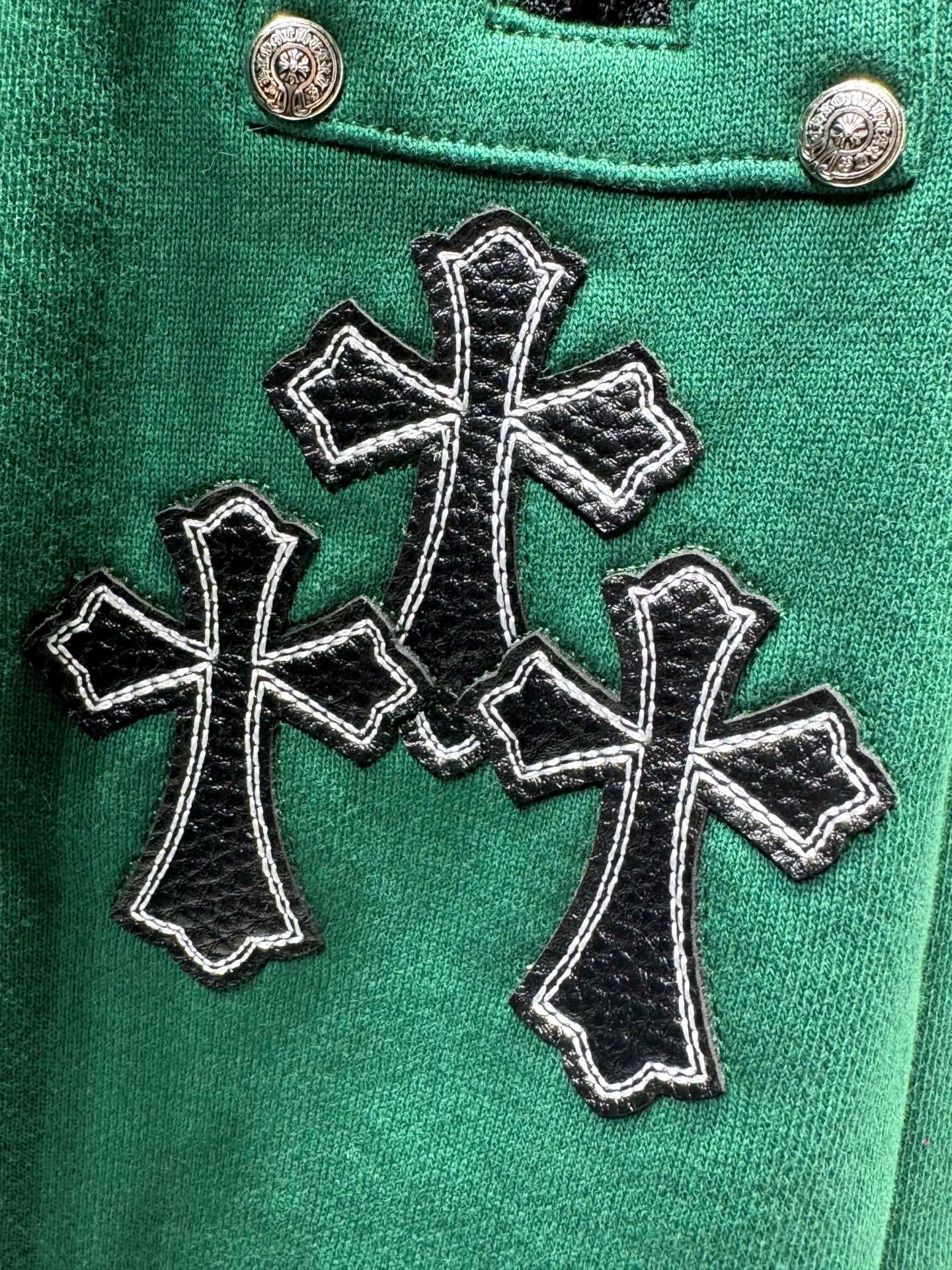 크롬하츠(CHROME HEARTS) 크로스 지퍼 포켓 스웨트 쇼츠 하의 의류