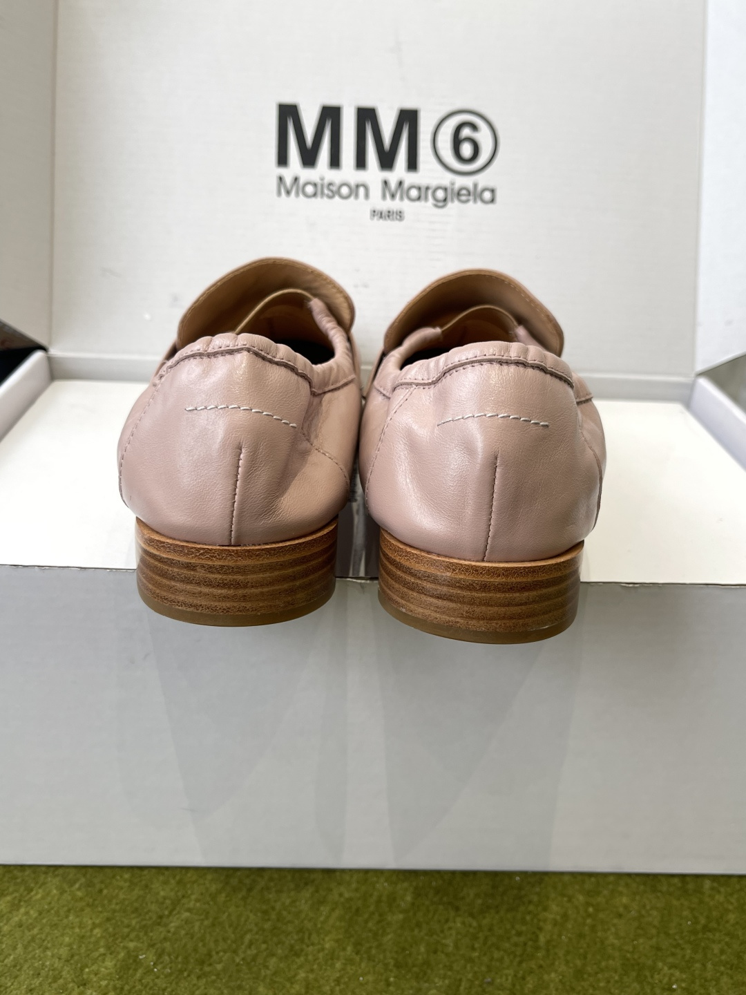 메종 마르지엘라(Maison Margiela) 애플 토 로고 2WAY 로퍼
