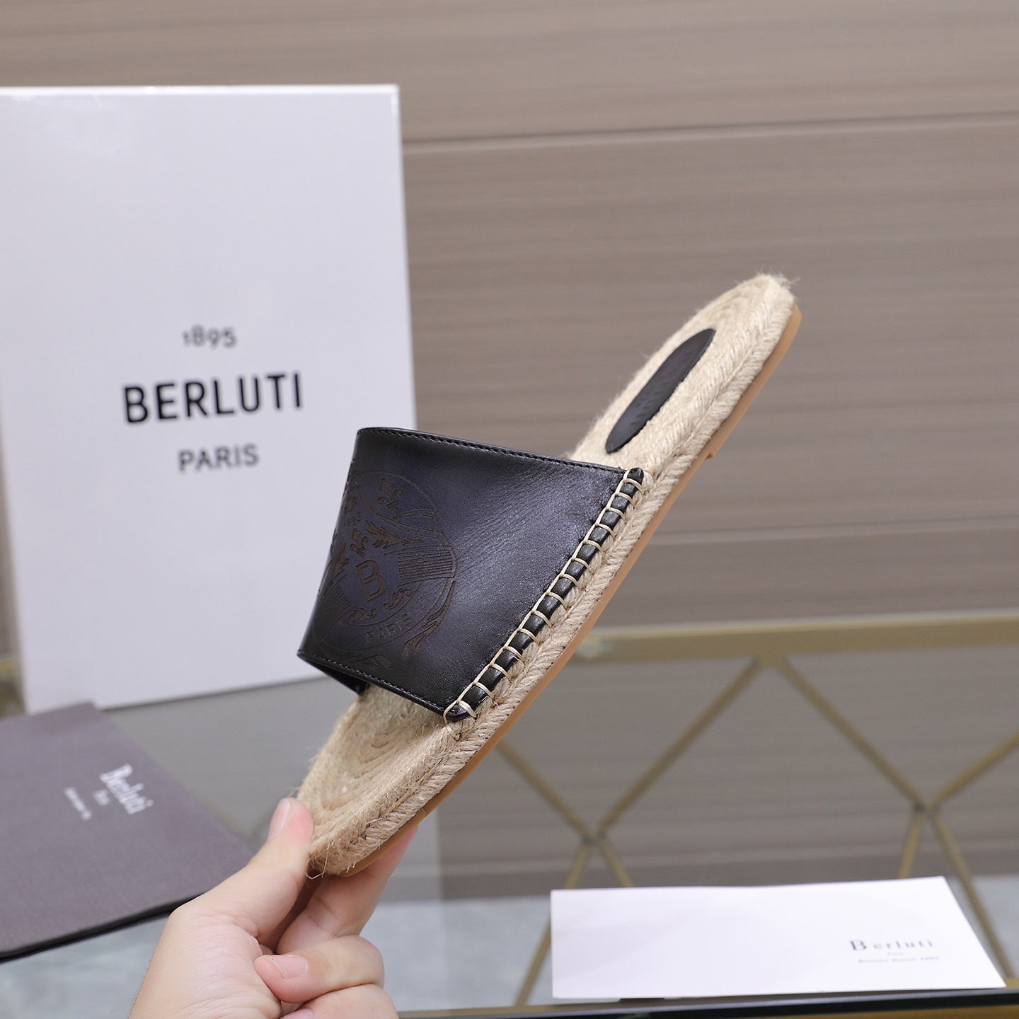 Berluti 벨루티 에지(Edge) Alessandro 알레산드로 슬리퍼 신발