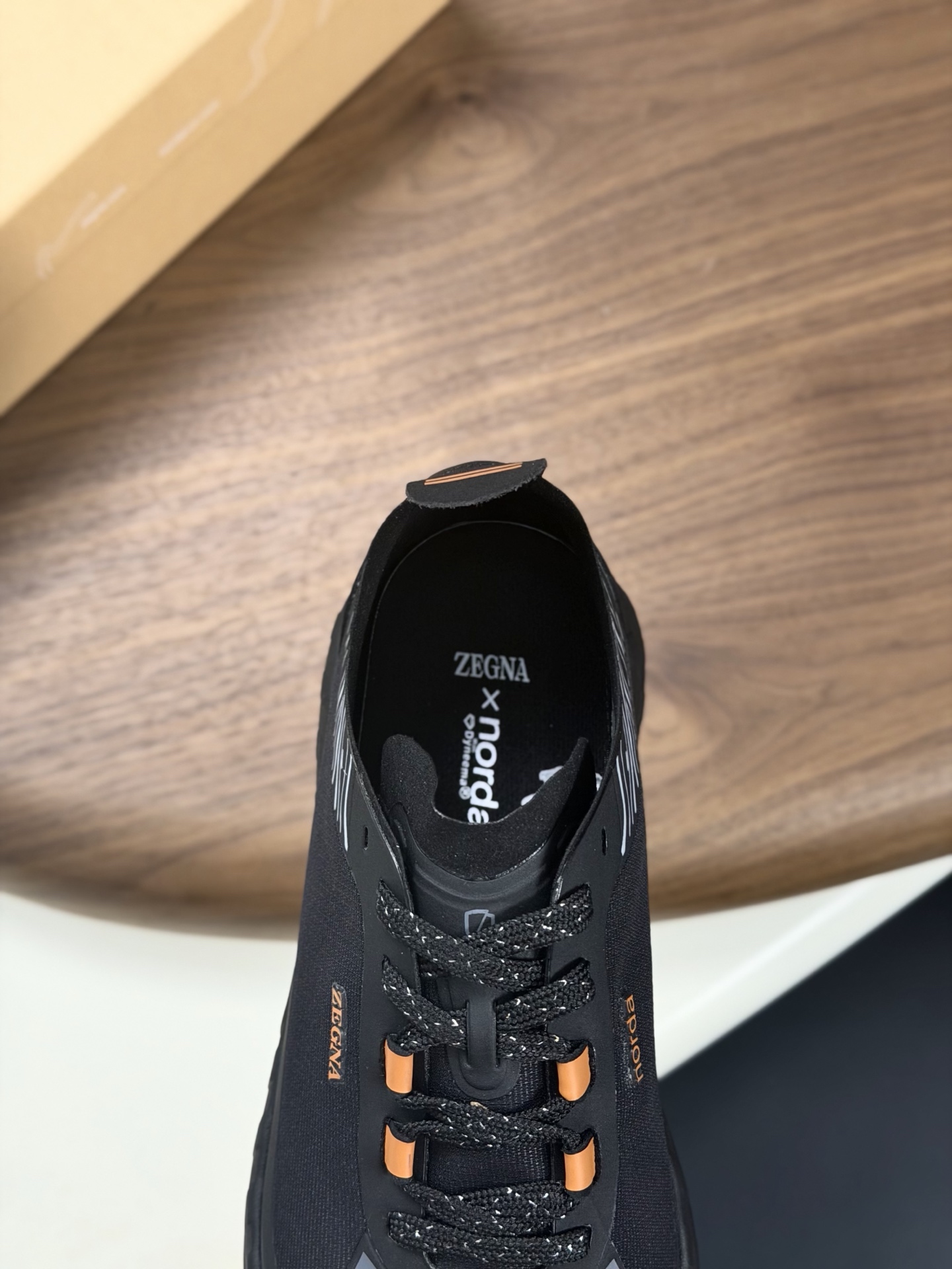 Zegna 제냐 232 스웨이드 스니커즈 신발