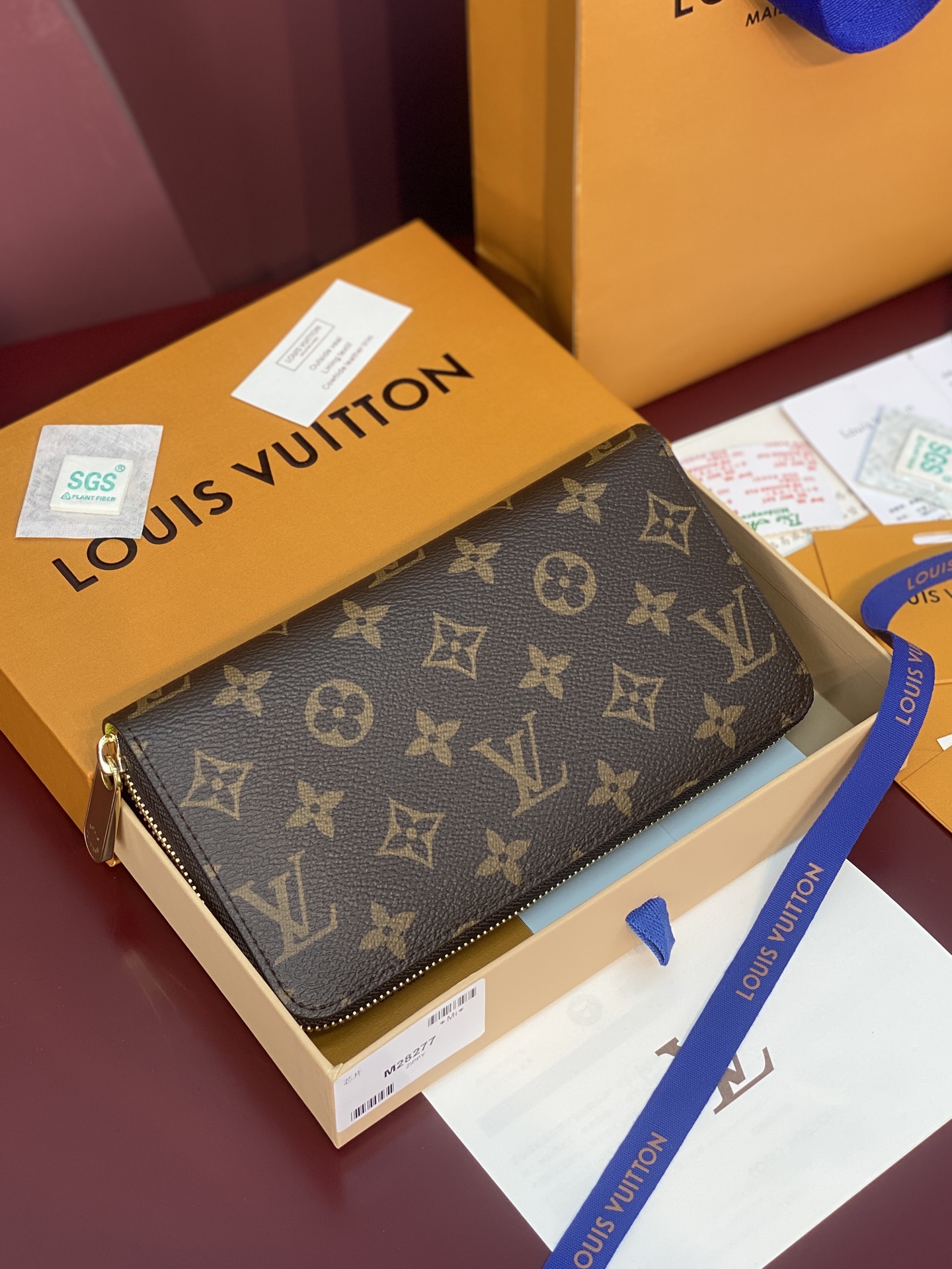 [Louis Vuitton] LV 루이비통 모노그램 Zippy 지피 월릿 (레몬 옐로우) 장지갑