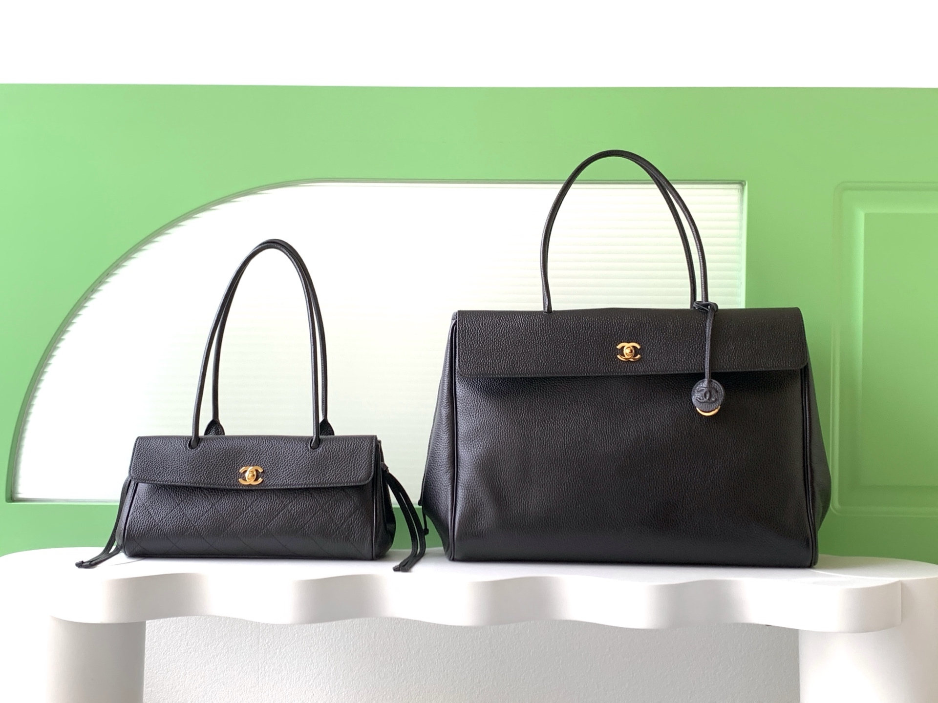 [Chanel] 샤넬 26SS 블랙 라지 토트백 (AS6289) 가방