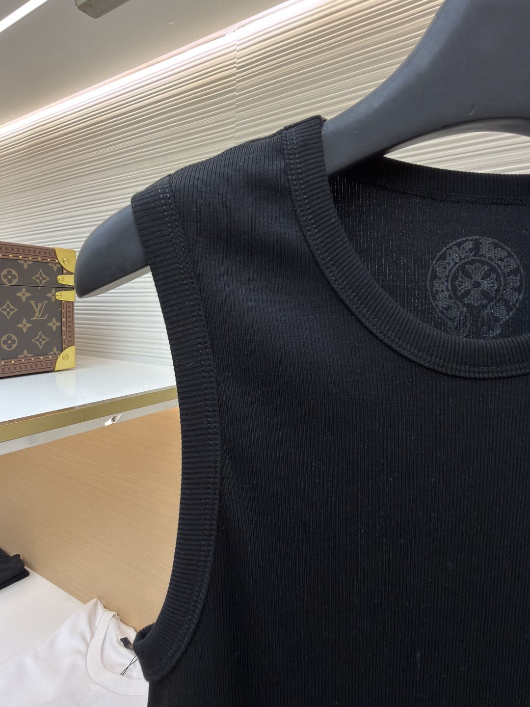 크롬하츠(CHROME HEARTS) 골지 니트 나시 상의 의류