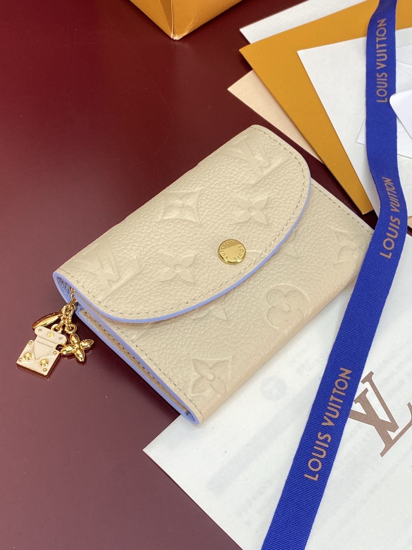 [Louis Vuitton] LV 루이비통 엠프레인 하이 섬머 Rosalie 로잘리 코인 지갑 M29805