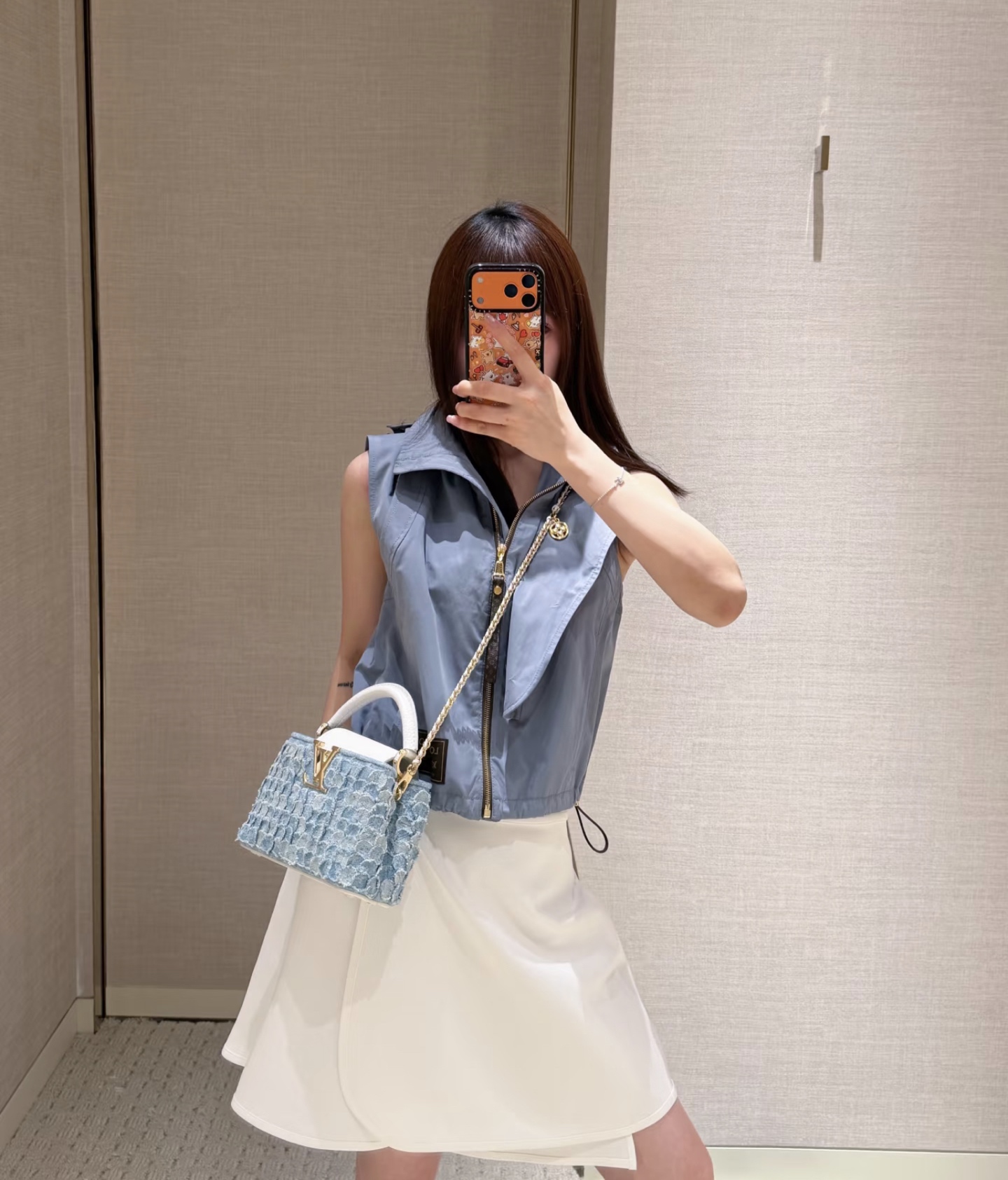 LV 루이비통 카퓌신(Capucines) 미니 백 - 데님 랑데부 컬렉션 가방