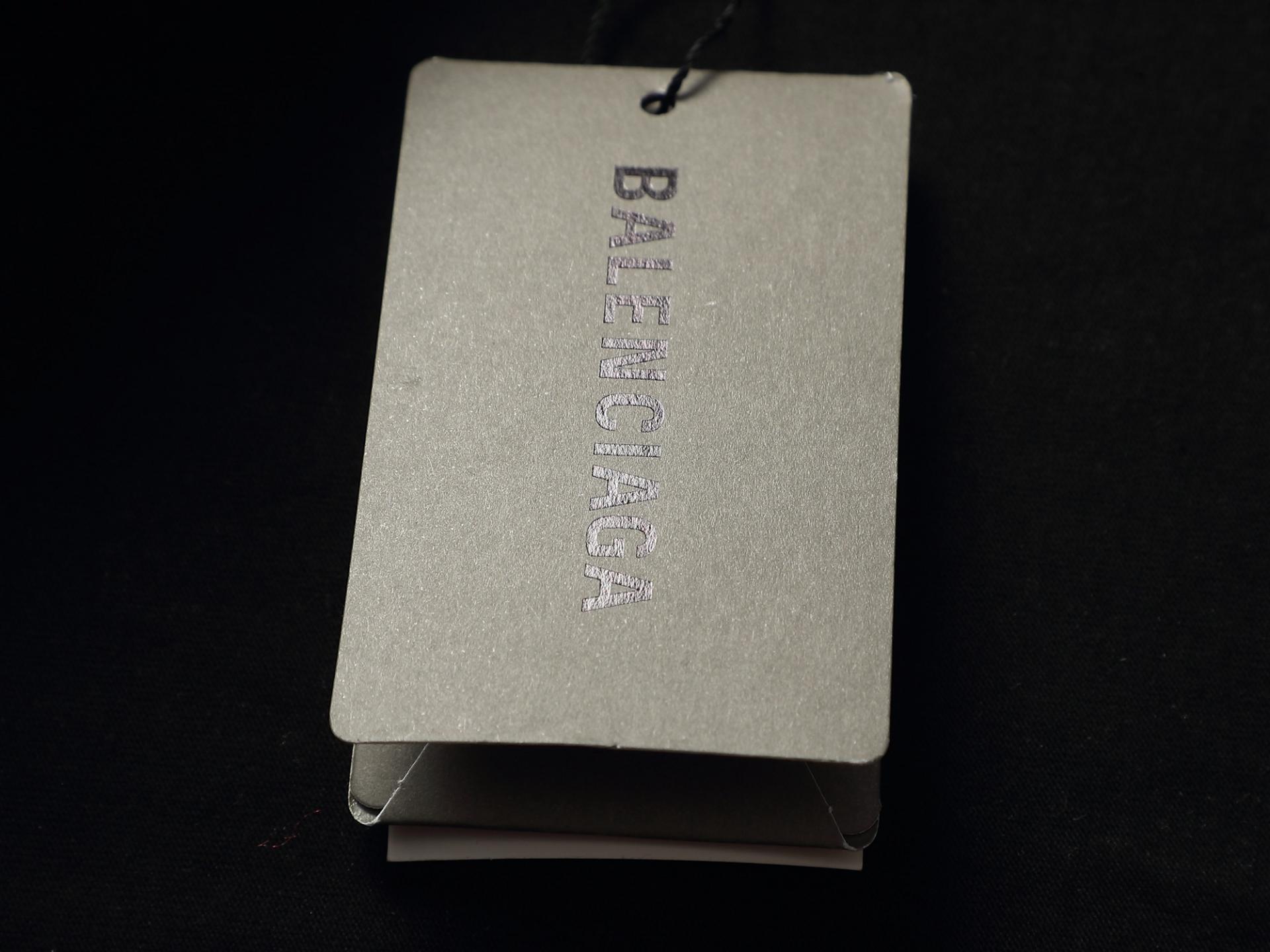 발렌시아가(BALENCIAGA) NBA 콜라보 배색 로고 반팔 티셔츠 상의 의류