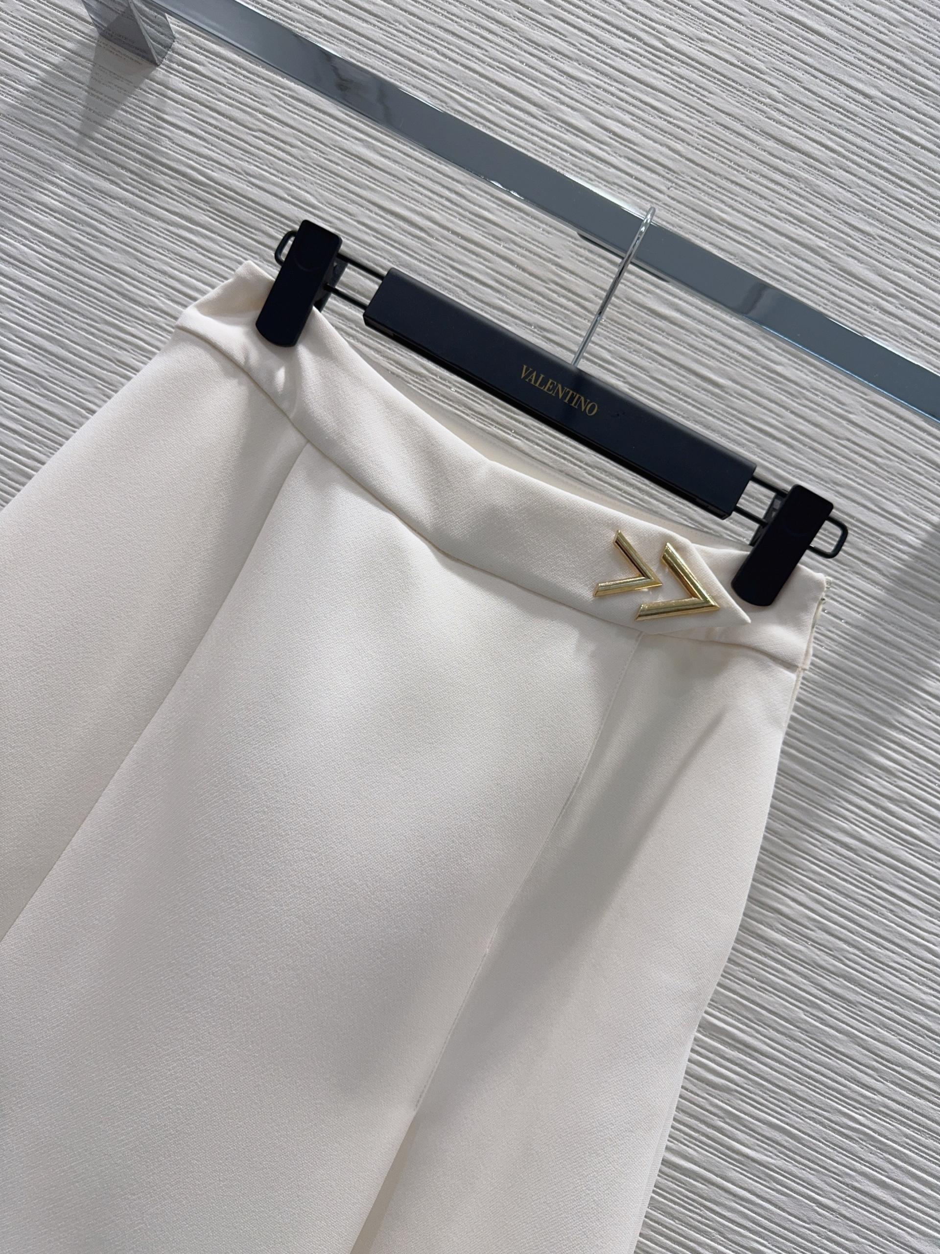 Valentino 발렌티노 하이엔드 수입 원단 롱 스커트 치마 의류