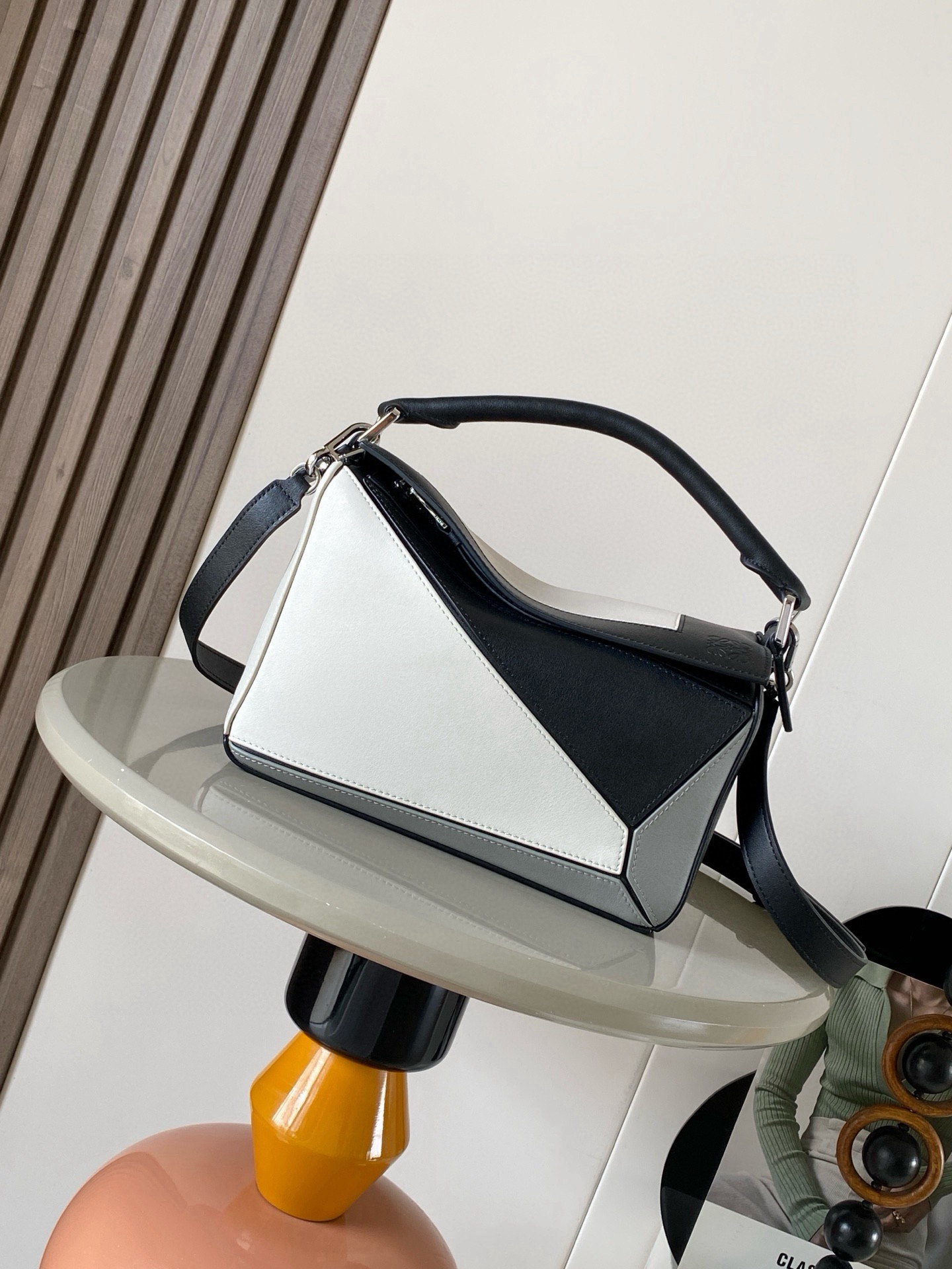 Loewe 로에베 퍼즐(Puzzle) 스몰 나파 소가죽 핸드백 (조셉 앨버스 콜라보 에디션) 가방