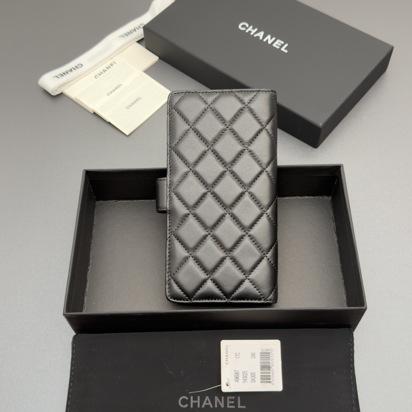 Chanel 샤넬 퀼팅 롱 월렛 지갑 복제