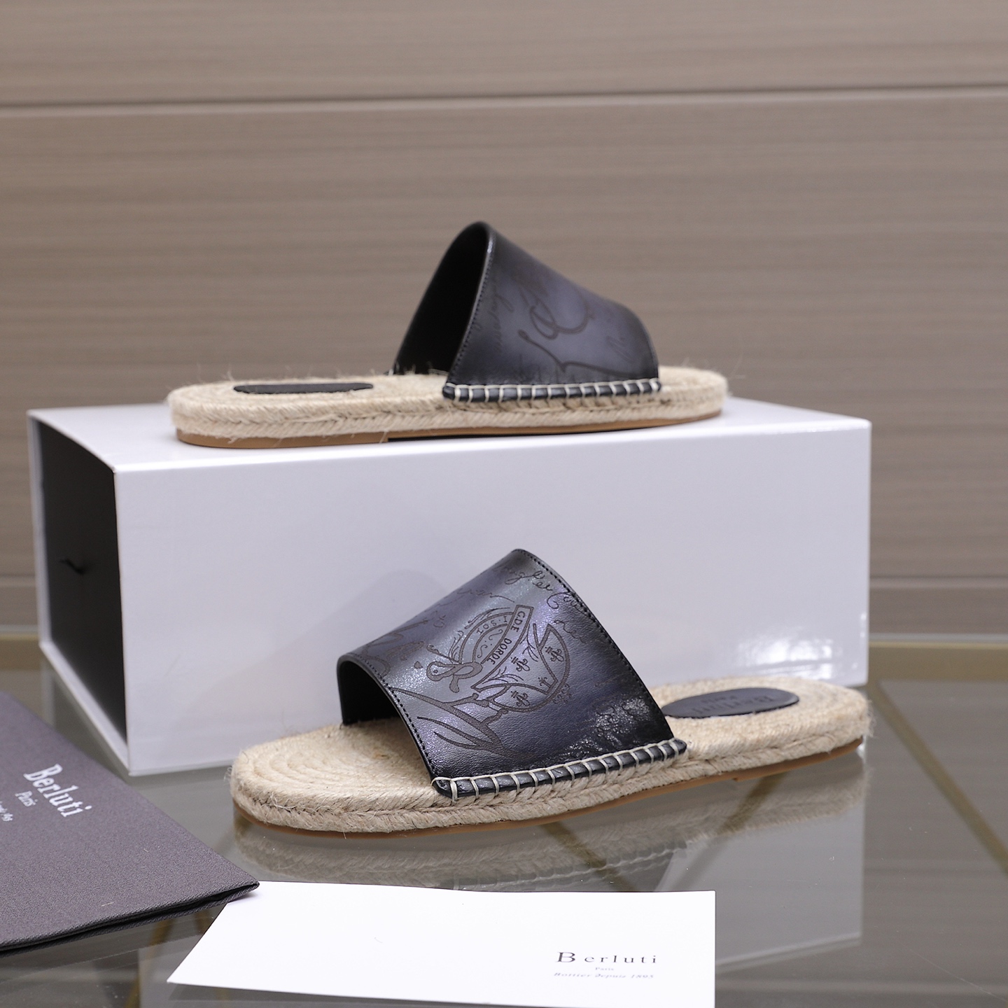Berluti 벨루티 에지(Edge) Alessandro 알레산드로 슬리퍼 신발