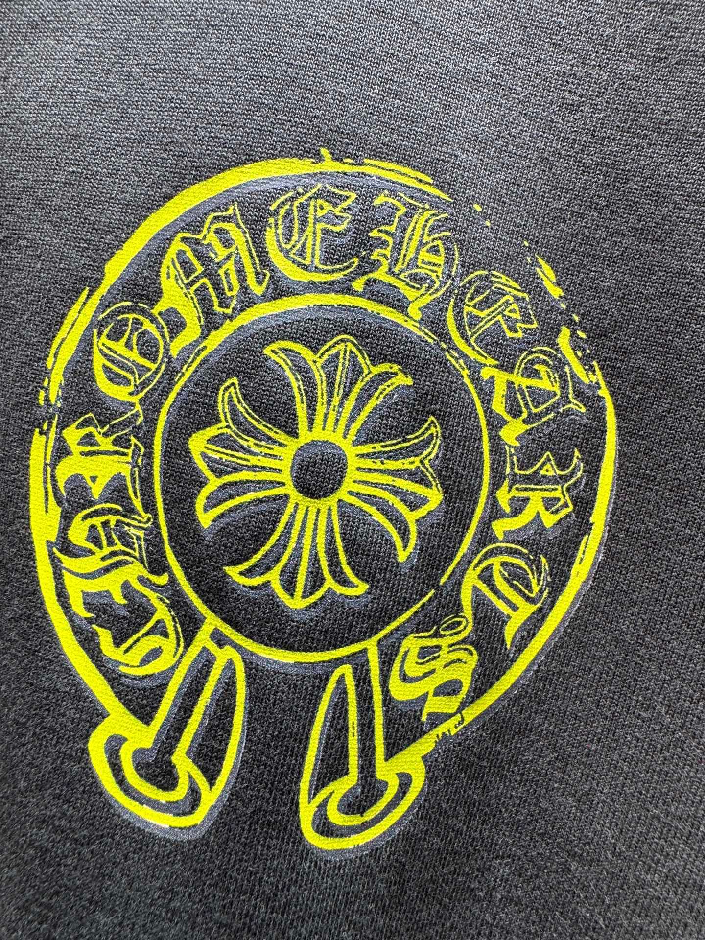 크롬하츠(CHROME HEARTS) 빈티지 호스슈 그래픽 반팔 티셔츠 상의 의류