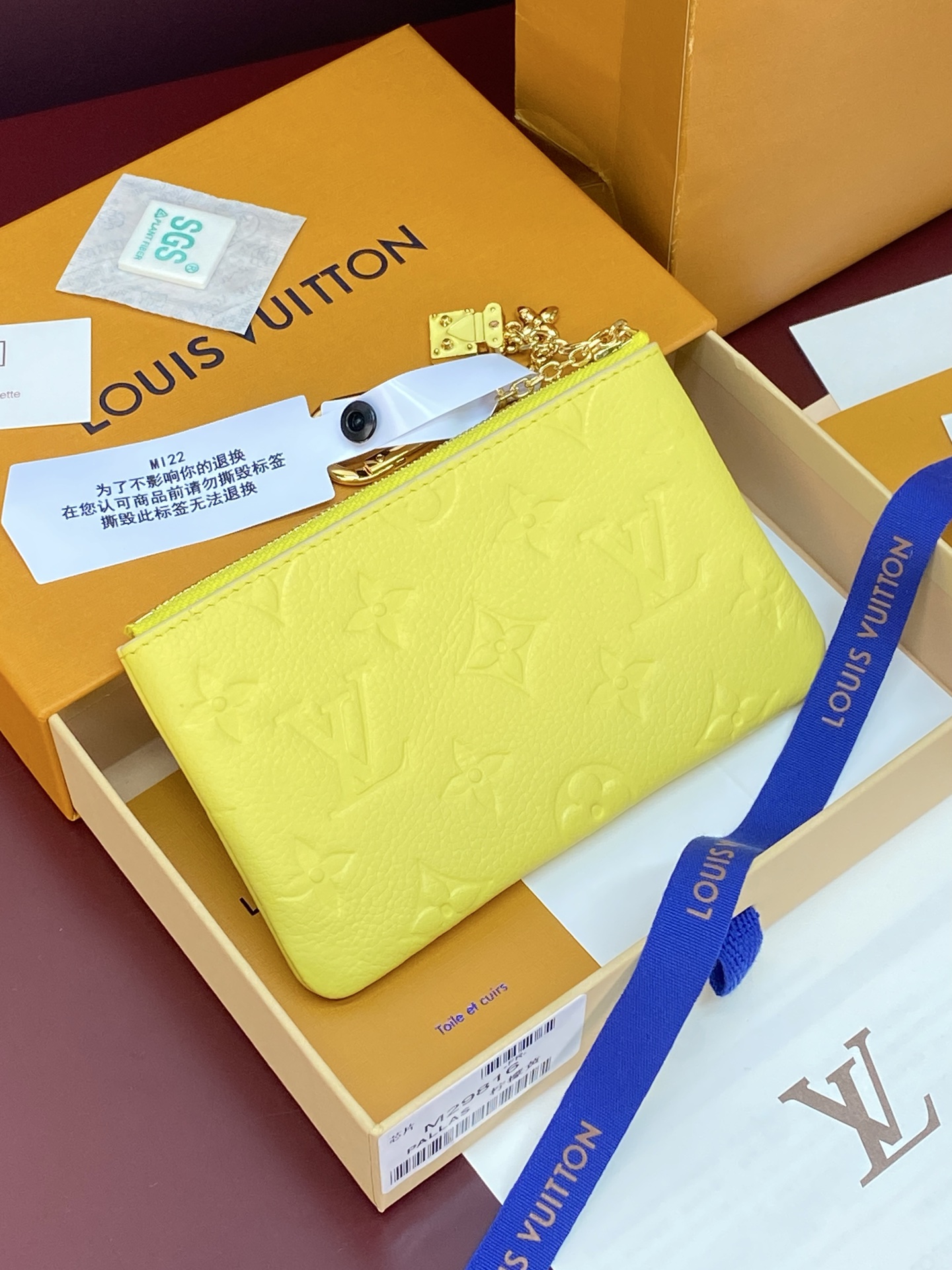 [Louis Vuitton] LV 루이비통 엠프레인 하이 섬머 키 앤 코인 파우치 지갑 M29816
