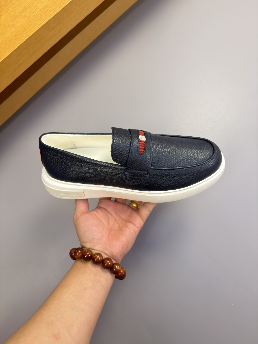 BALLY 발리 레더 스니커즈 로퍼 신발